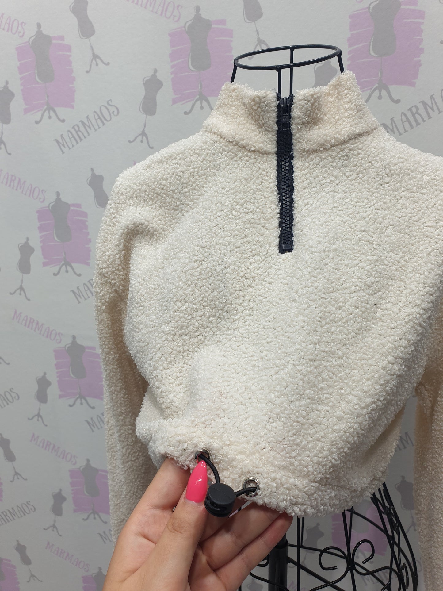 Crop mikina XS/S