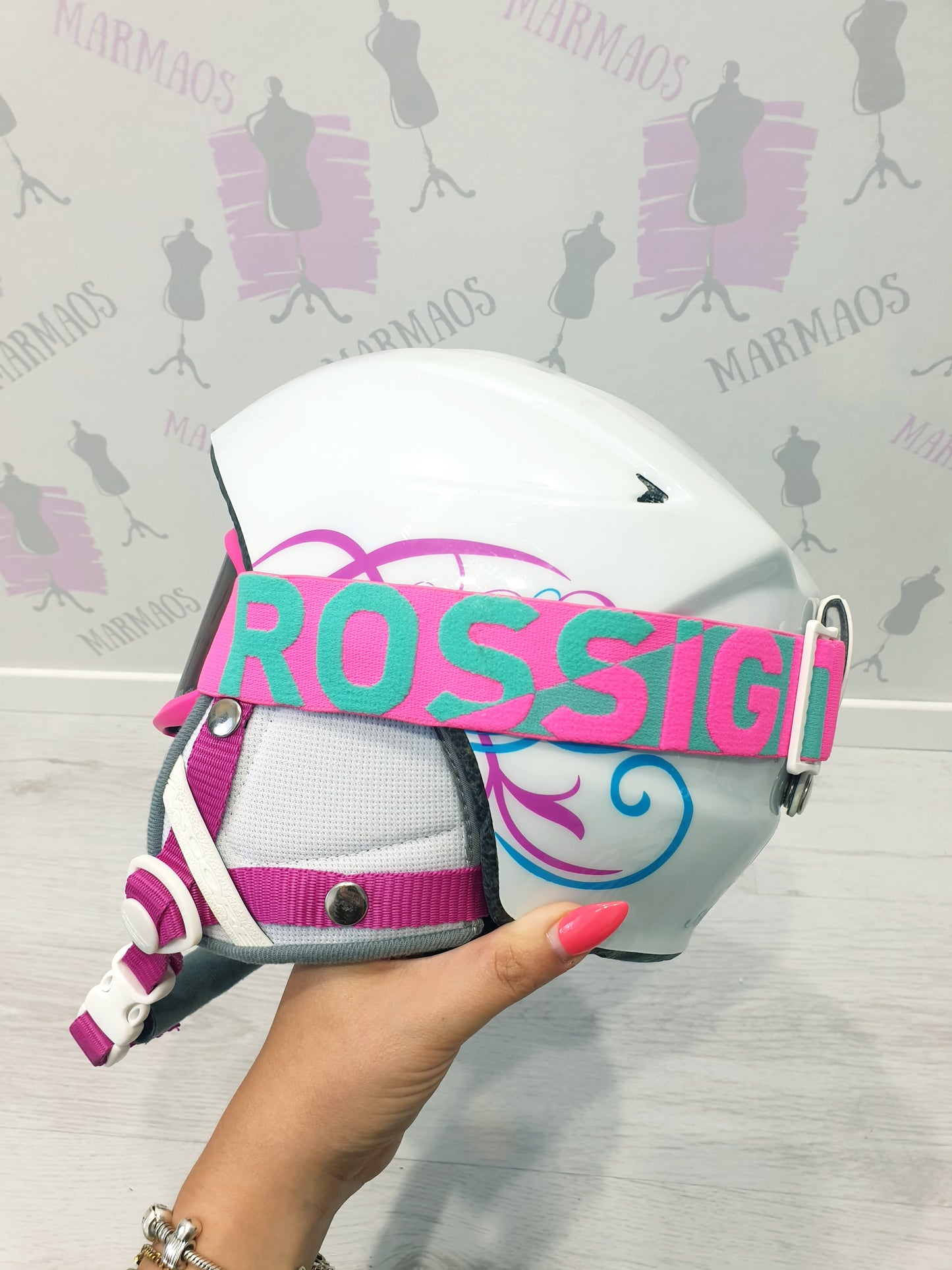 Prilba Arcore + okuliare Rossignol