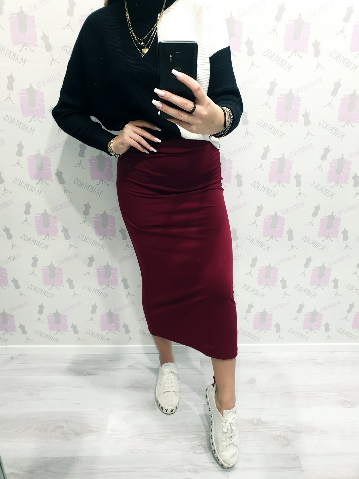Midi sukňa M/L