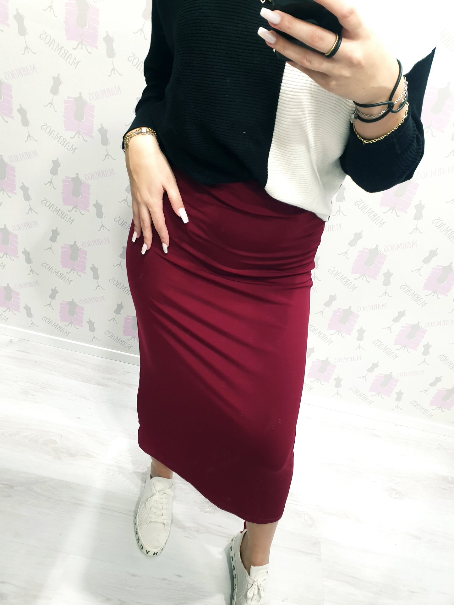 Midi sukňa M/L
