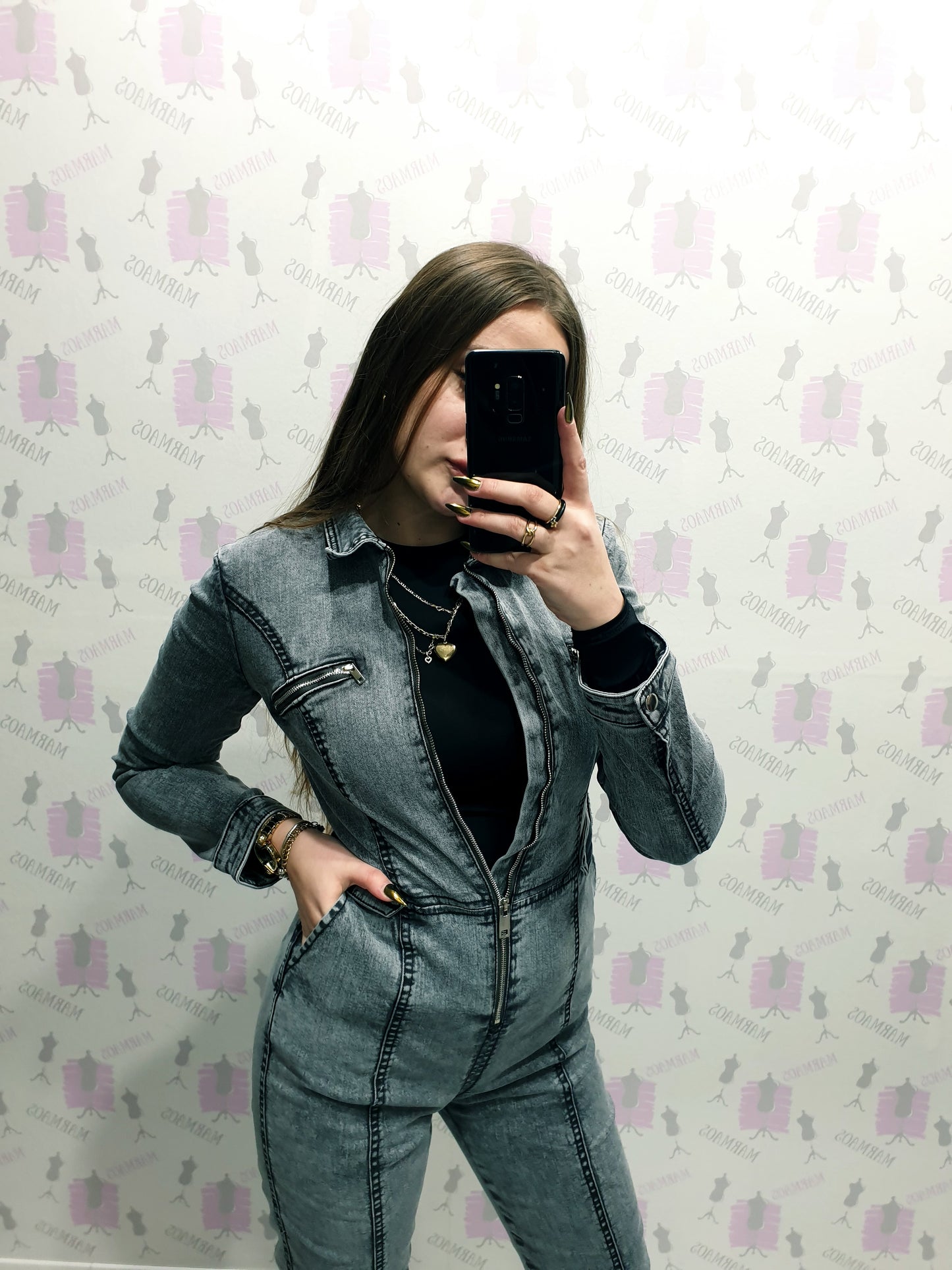 Rifľový overal Bershka M