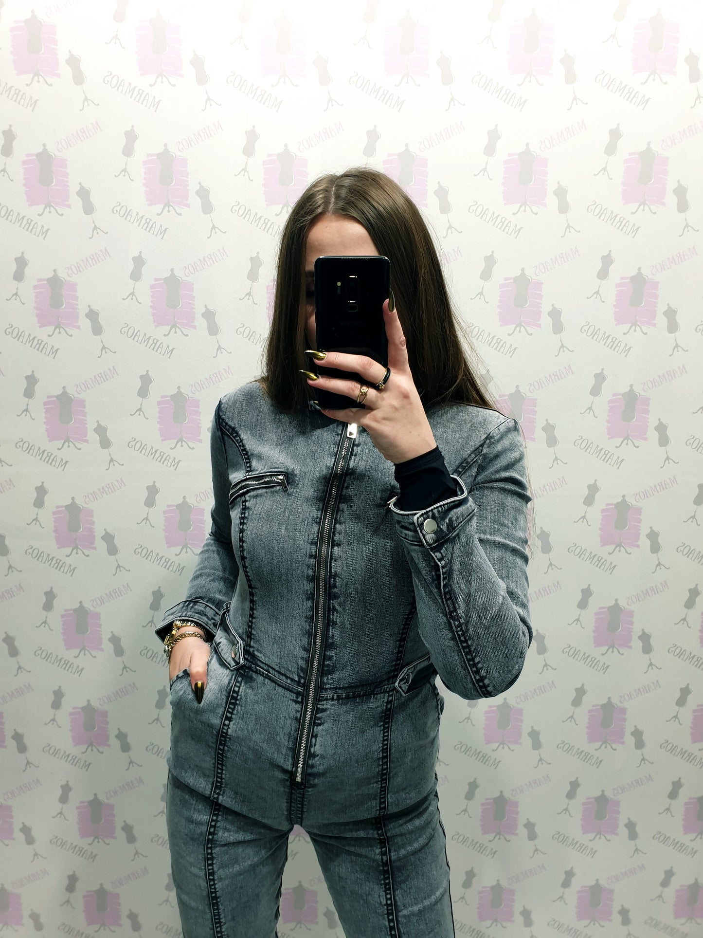 Rifľový overal Bershka M
