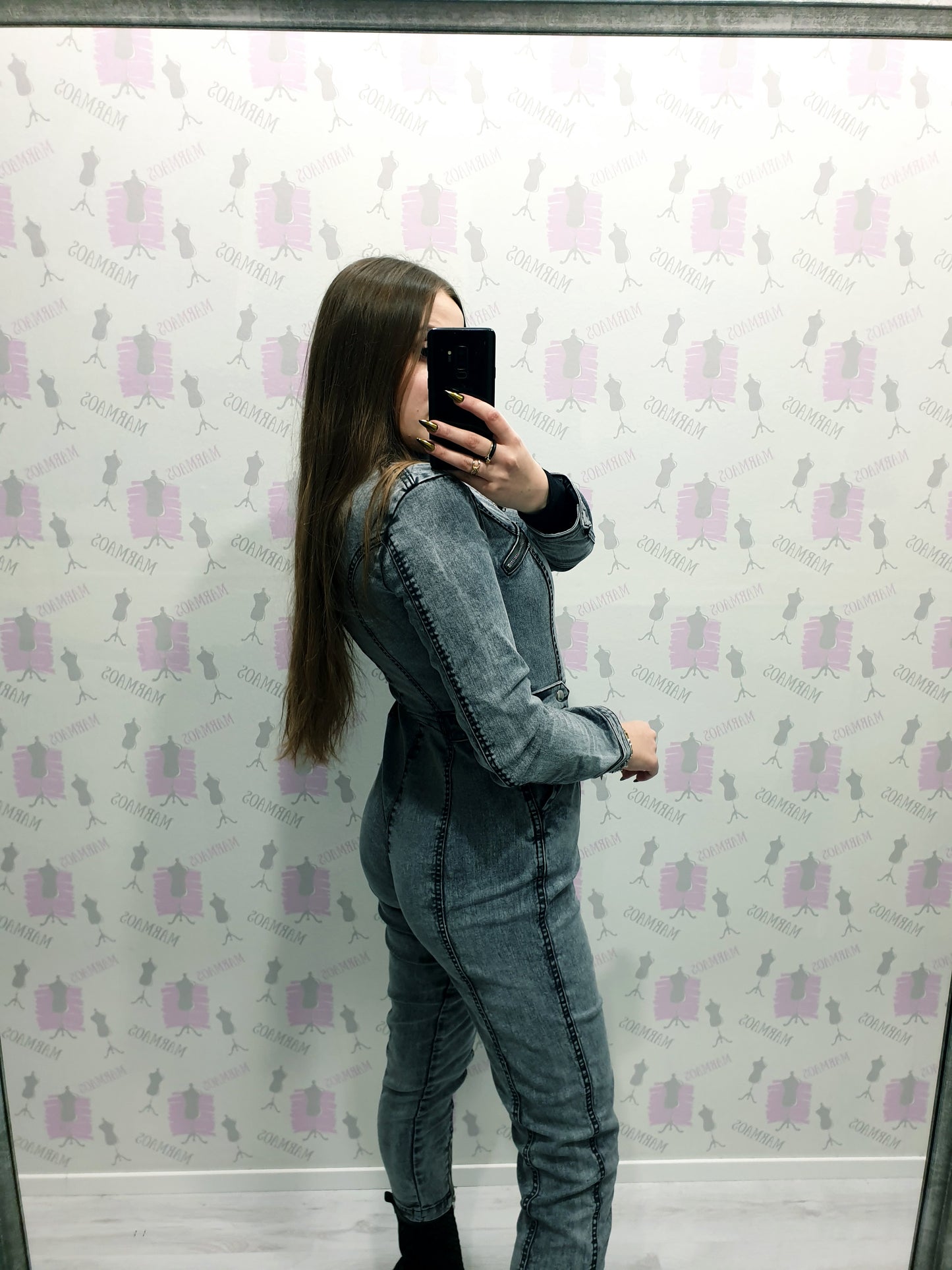 Rifľový overal Bershka M