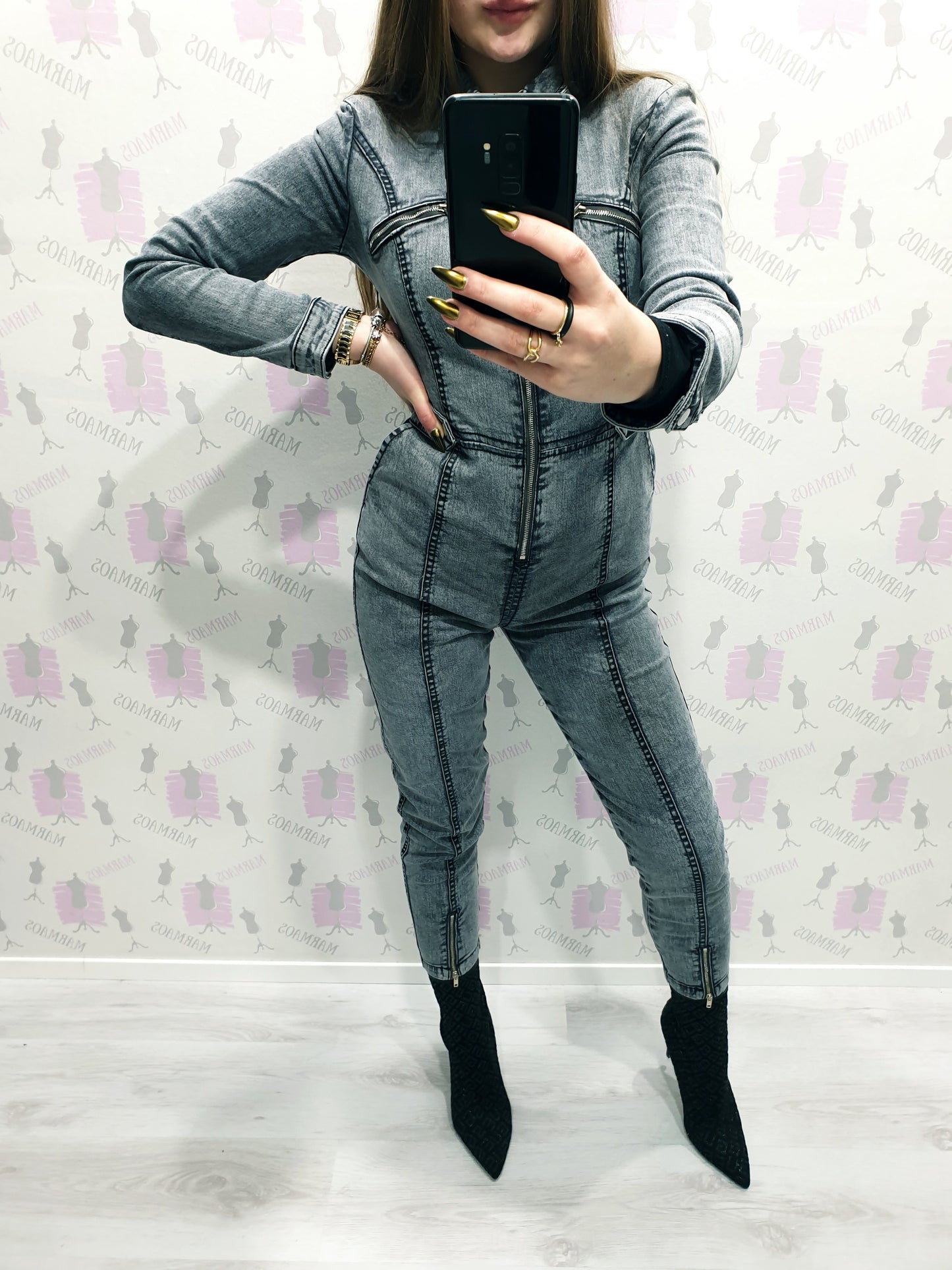 Rifľový overal Bershka M