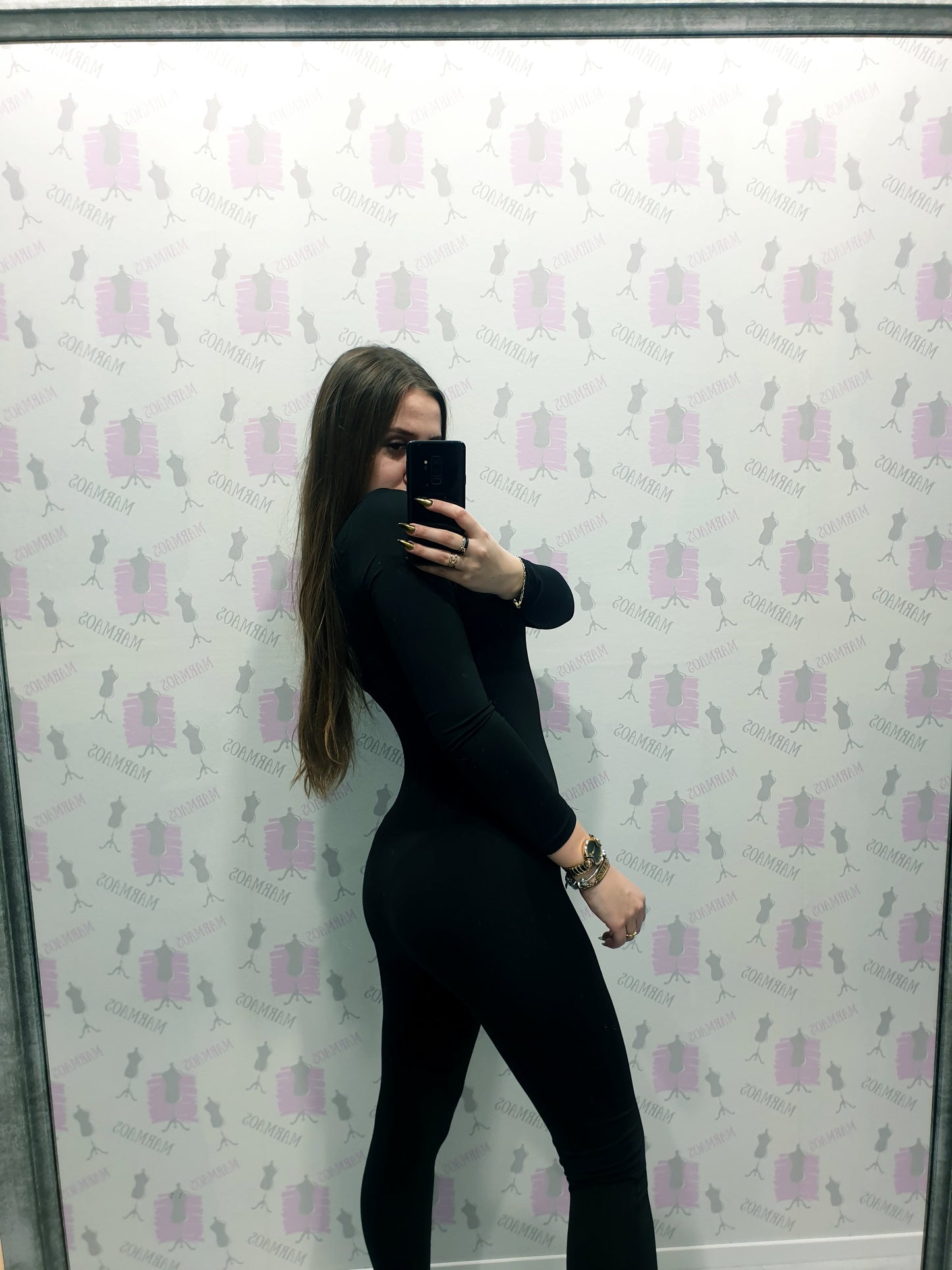 Čierny overal S