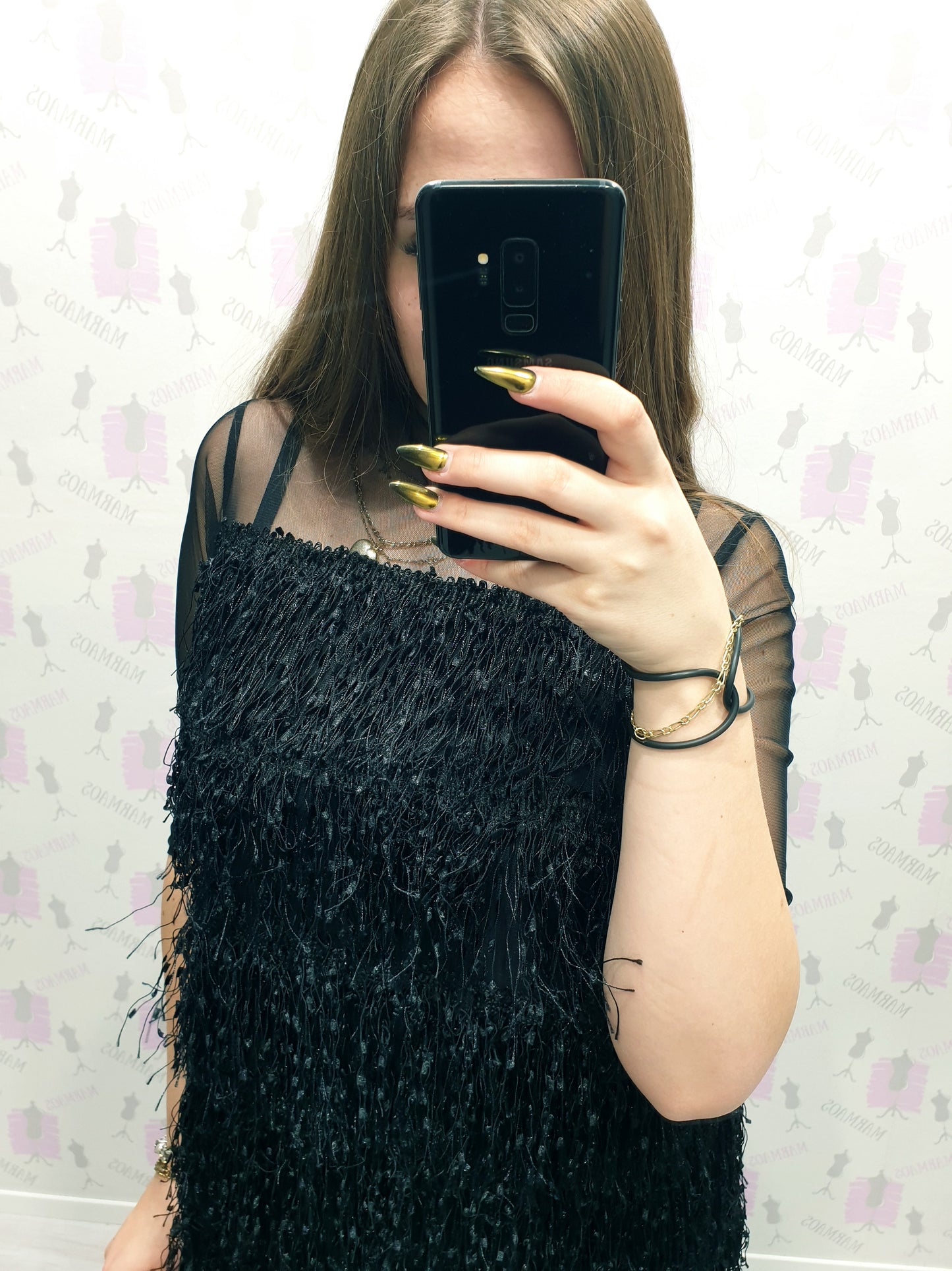ZARA extravagantné šaty L