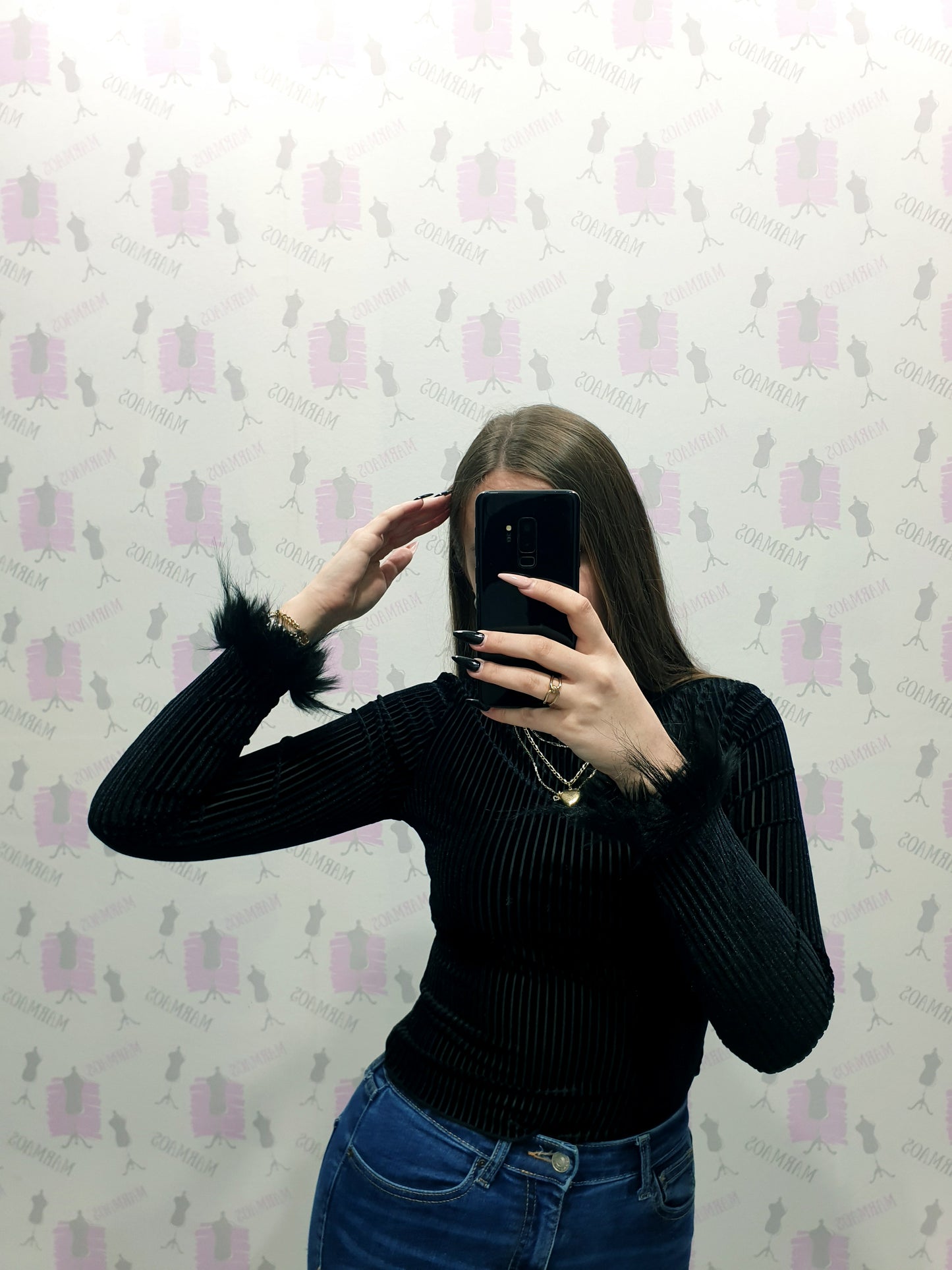 Extravagantný top S/M