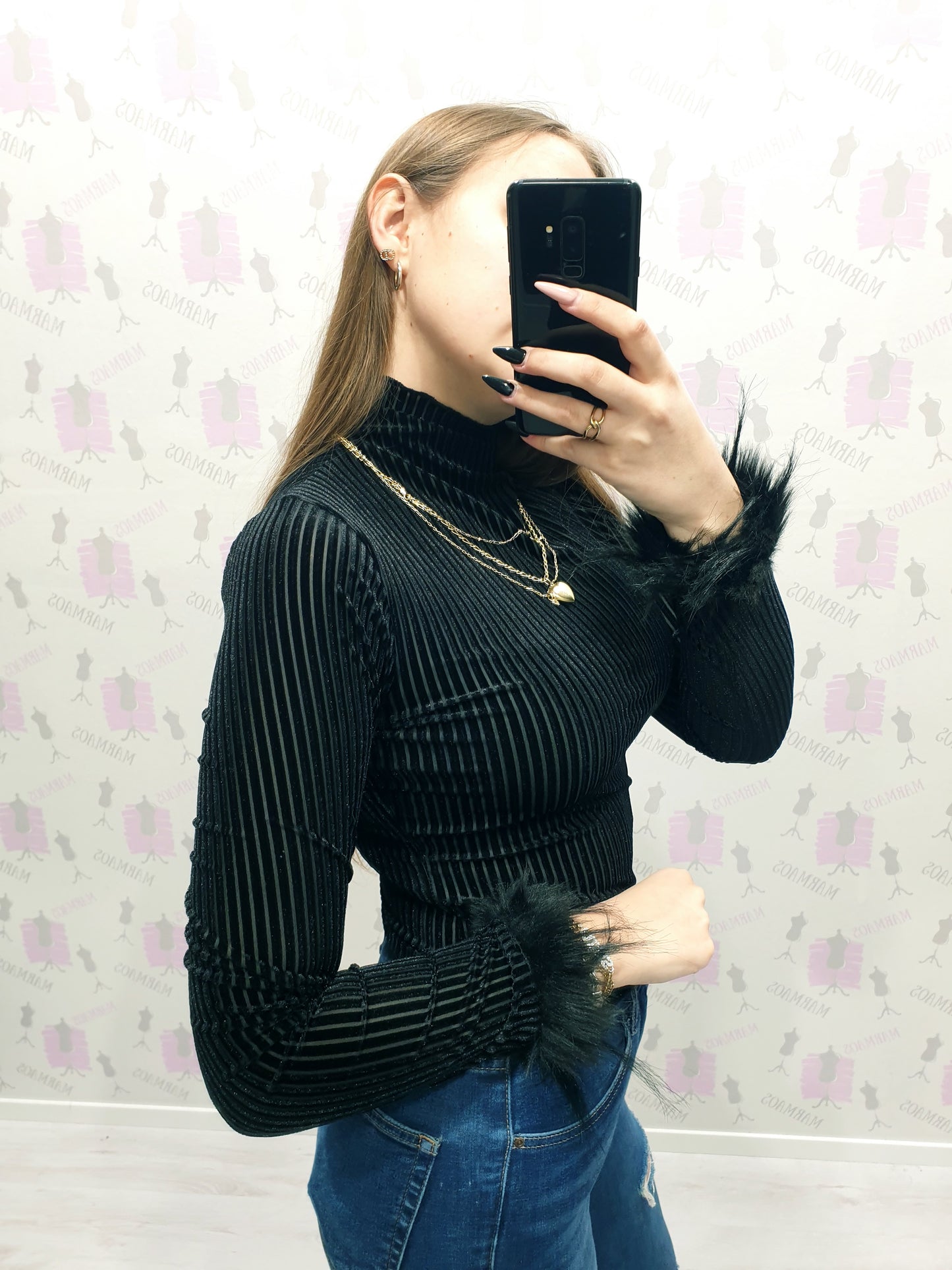 Extravagantný top S/M
