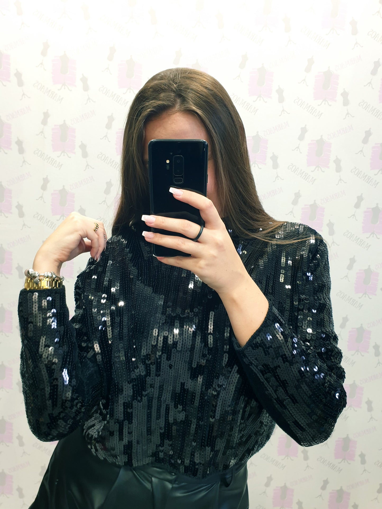 ZARA sveter s flitrami M