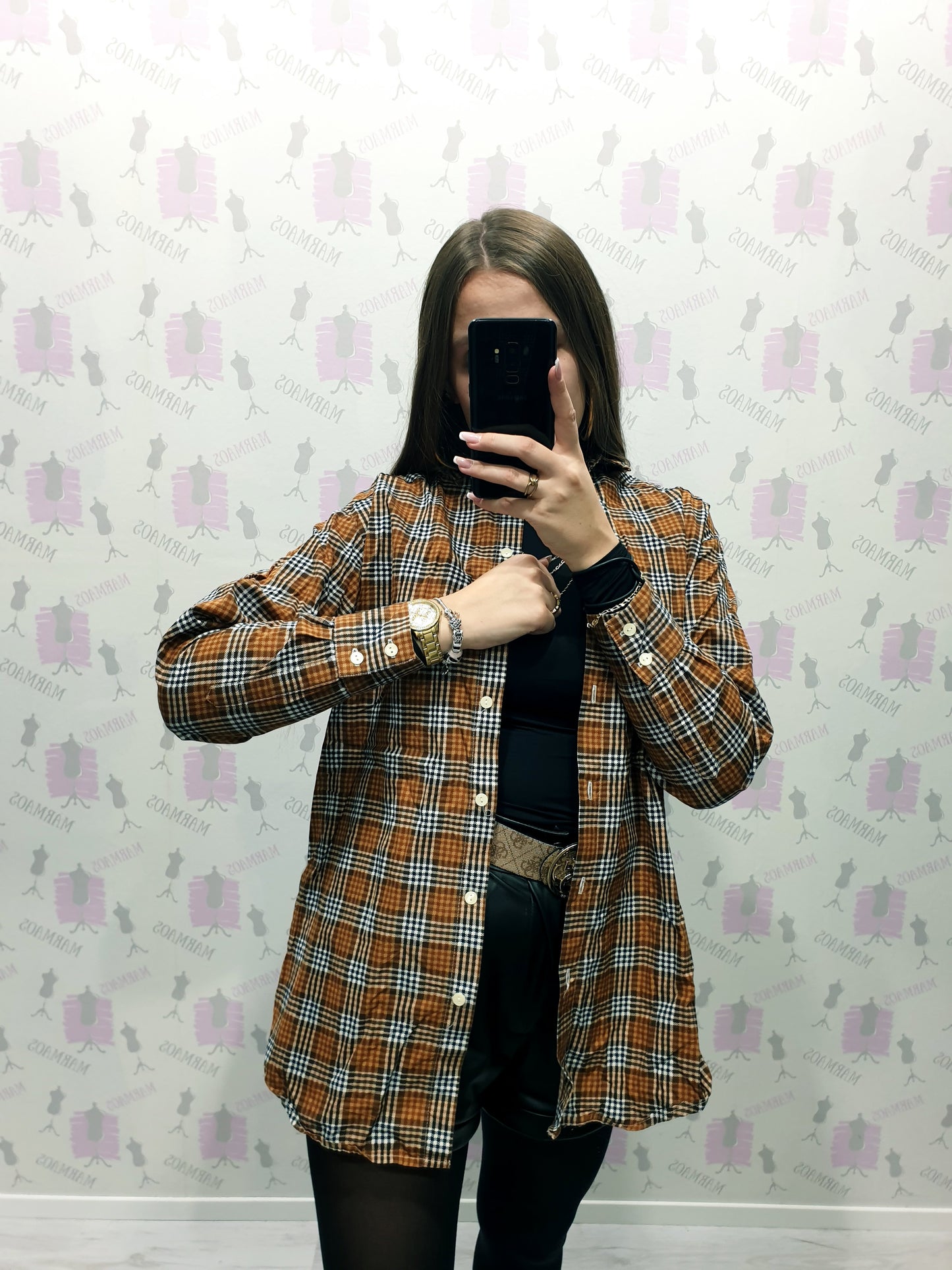 Monki oversize košeľa XS