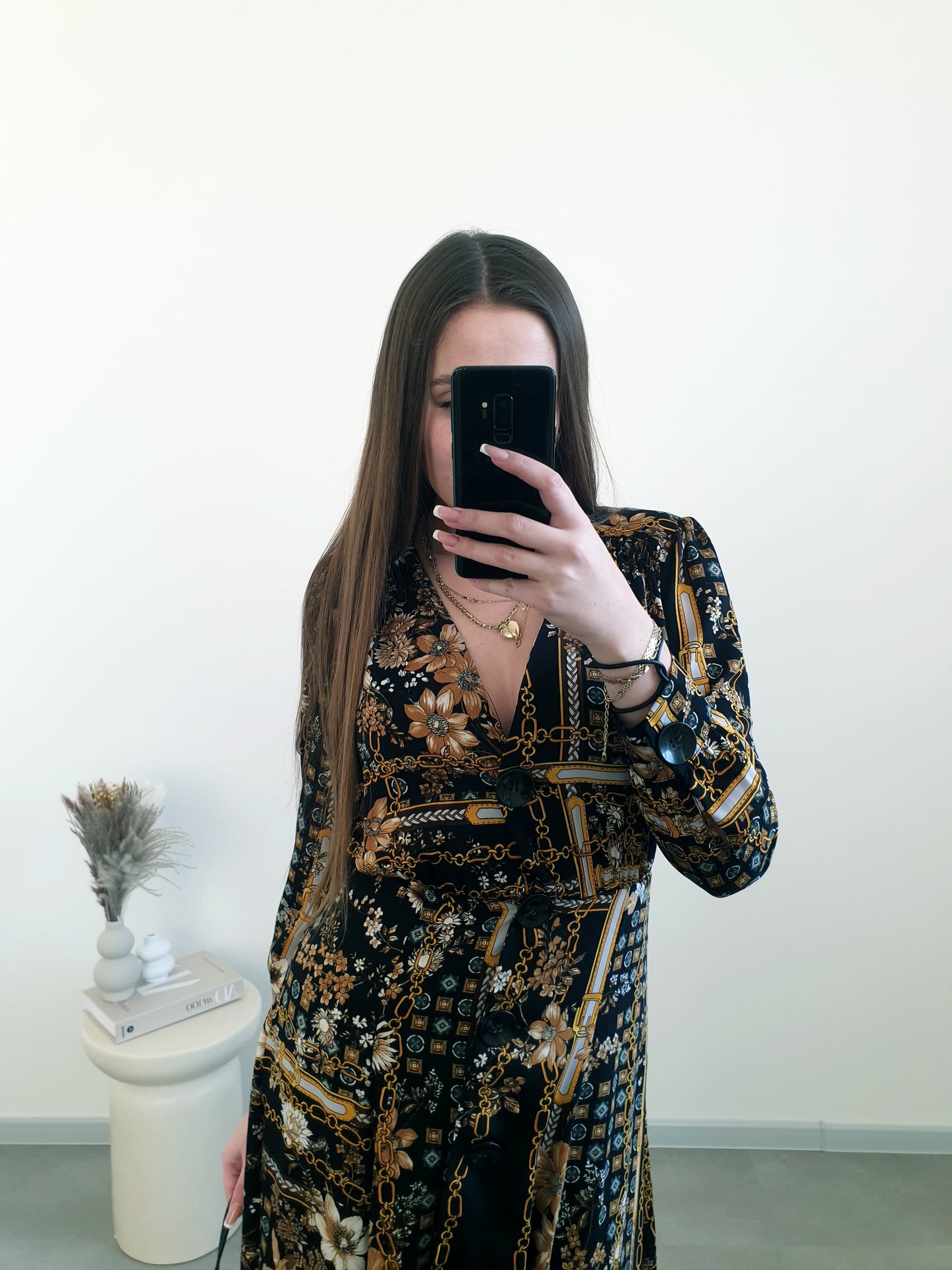 ZARA vzorované šaty S