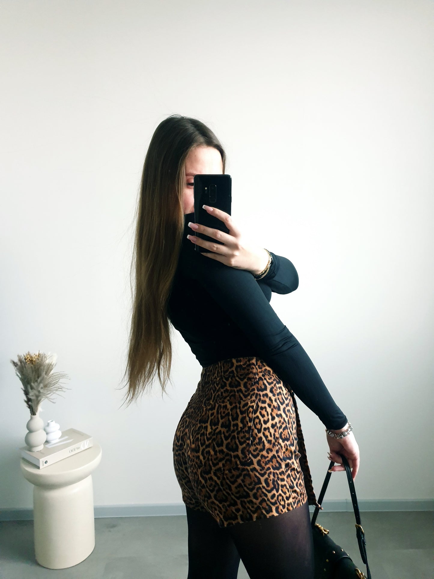 ZARA leo skort M