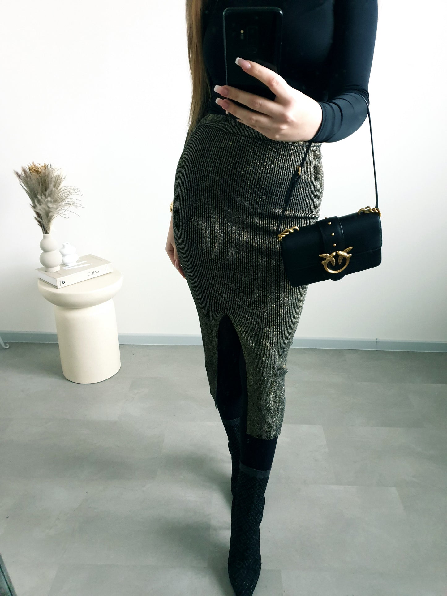 ZARA midi sukňa S