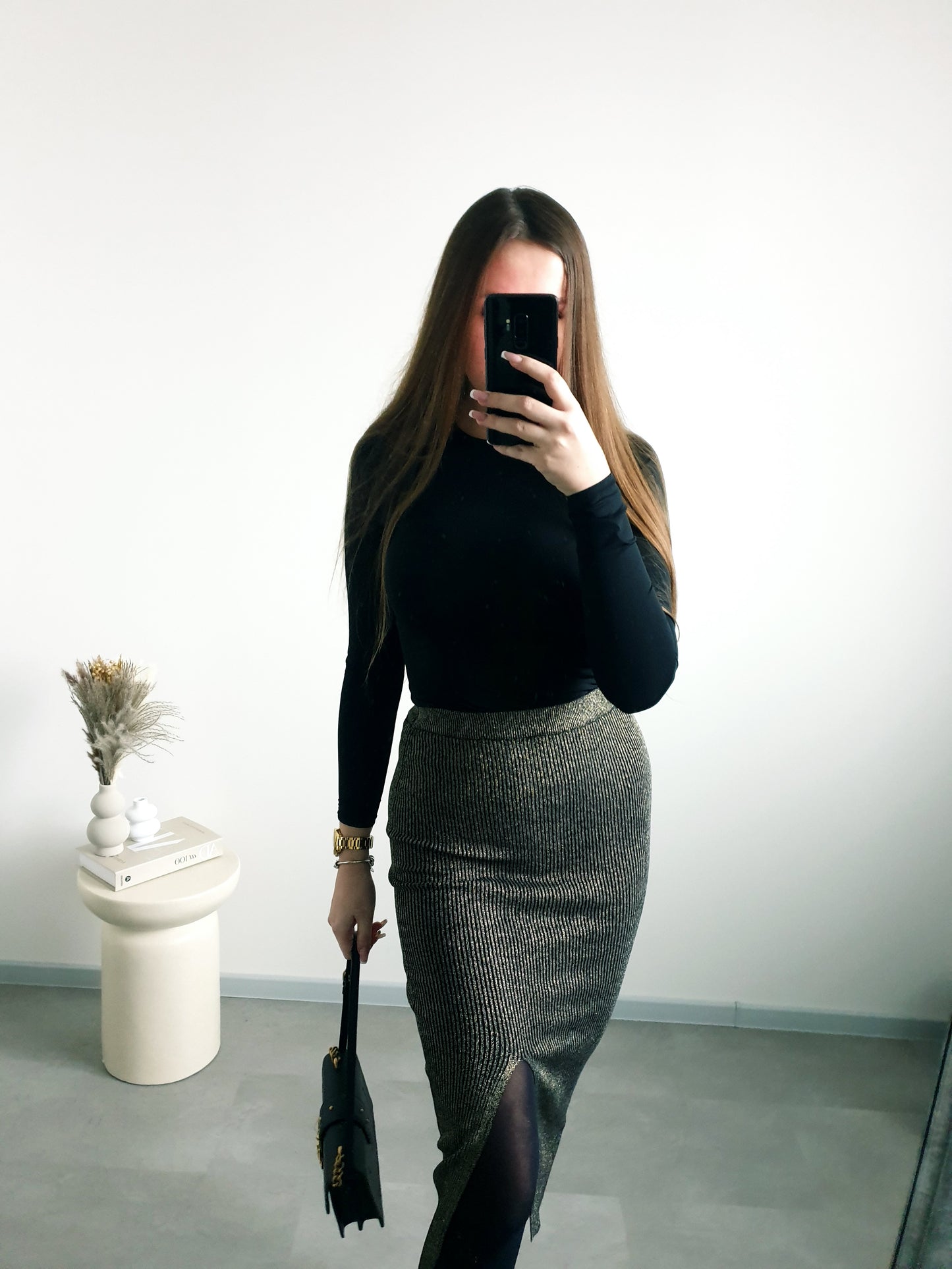 ZARA midi sukňa S