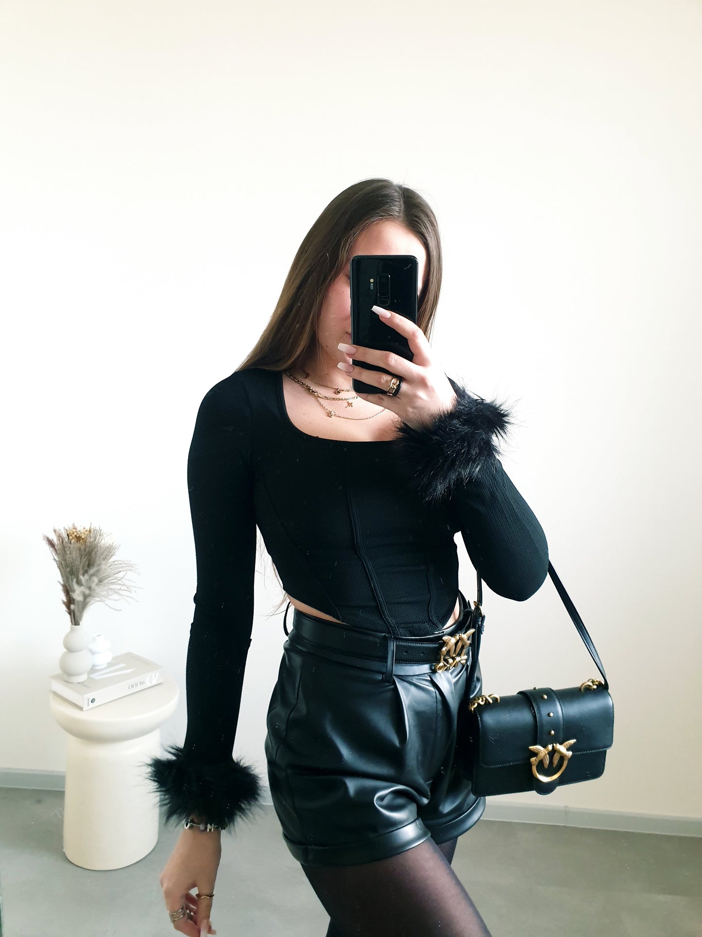 Extravagantný top XS/S