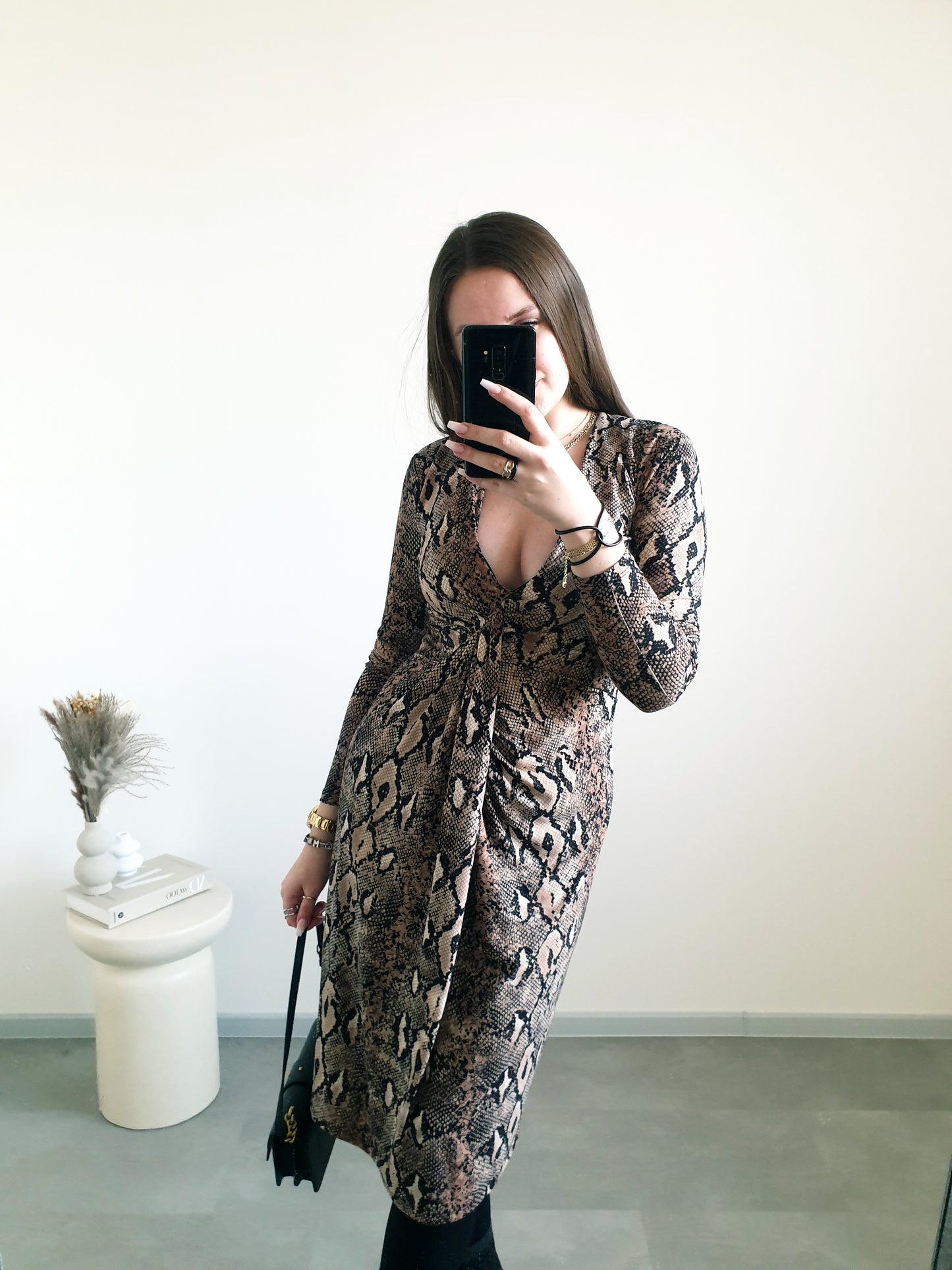 ZARA vzorované šaty S/M