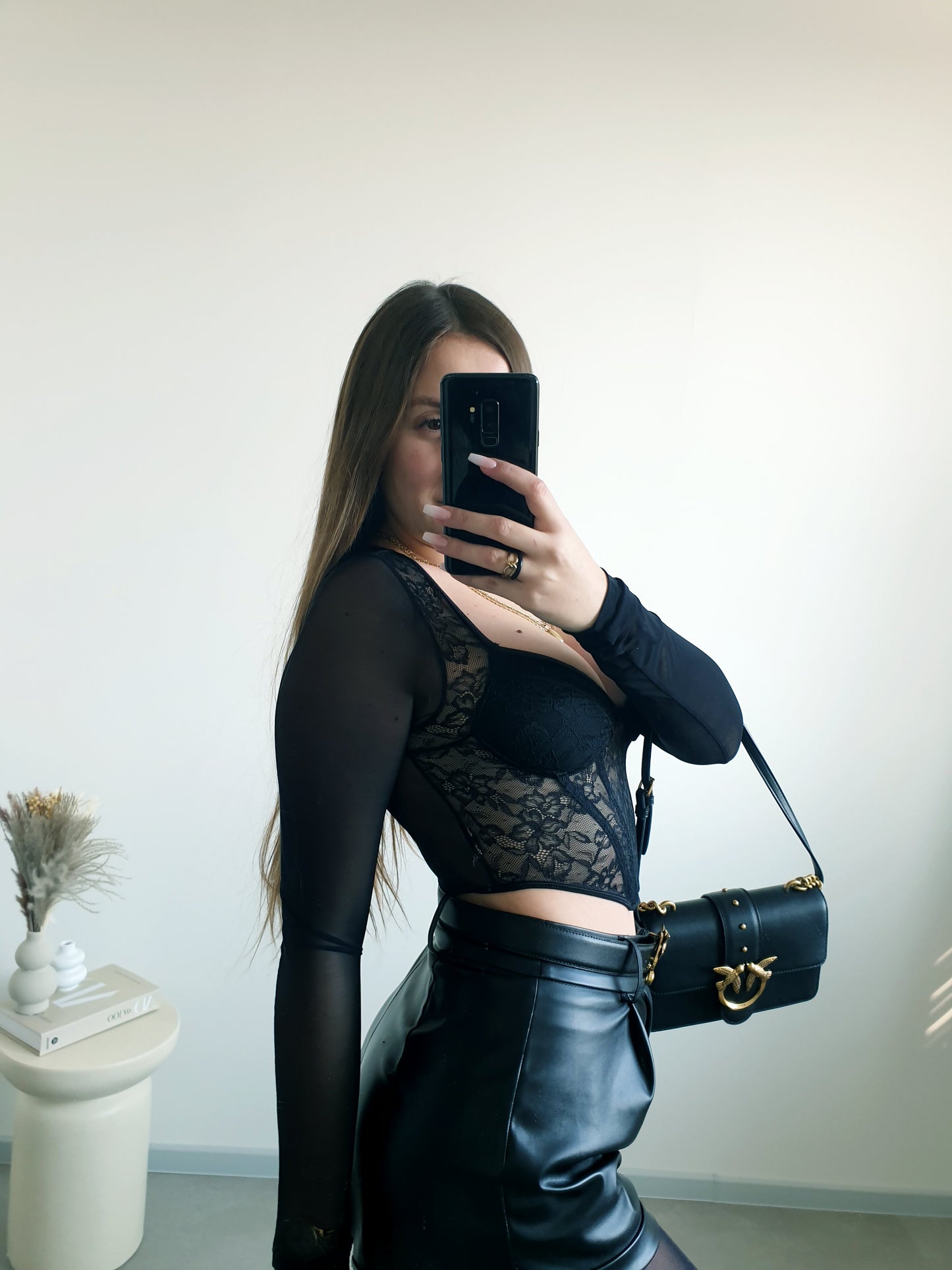 Extravagantný top S