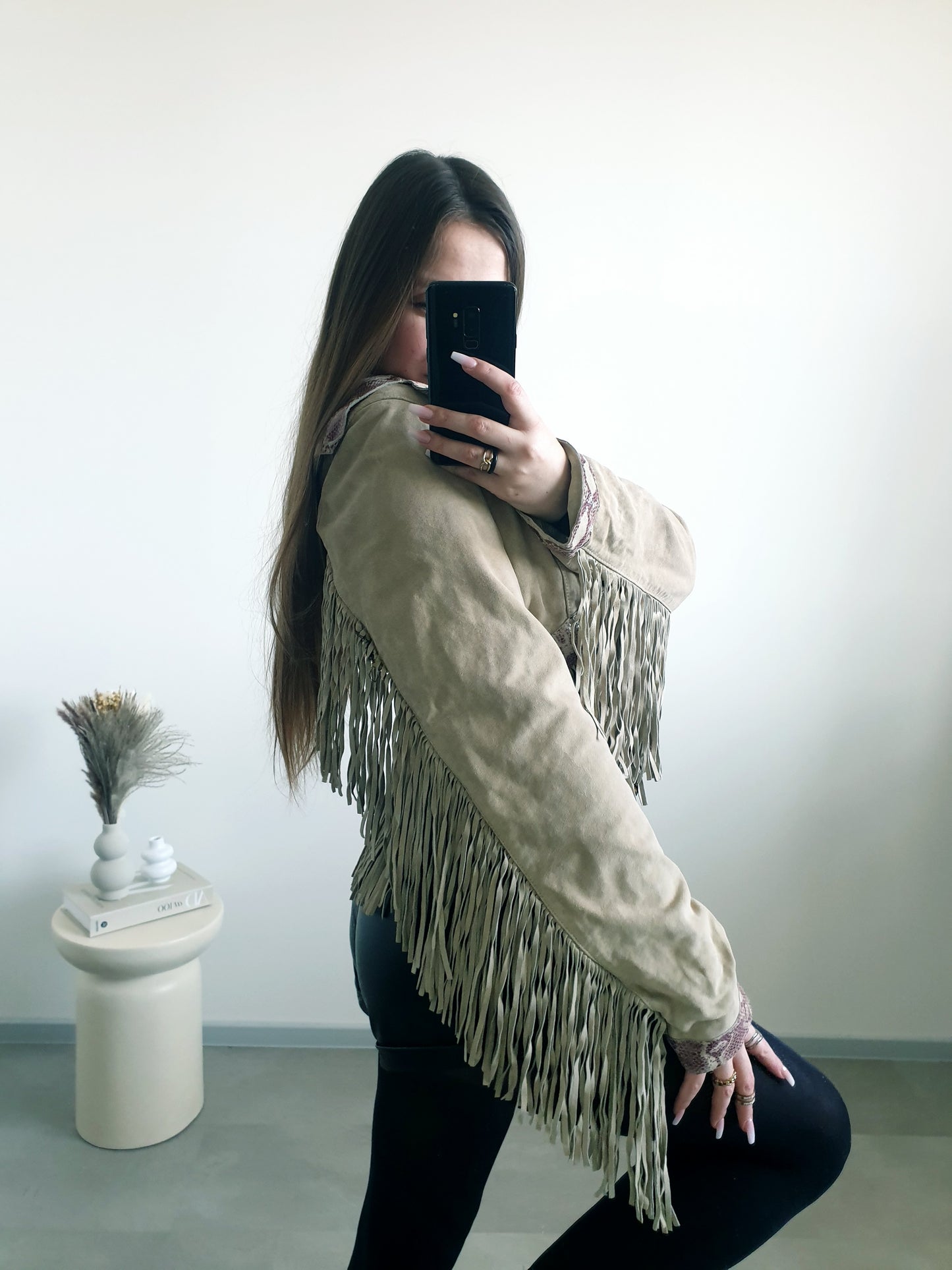 Retro cowboyská bundička M