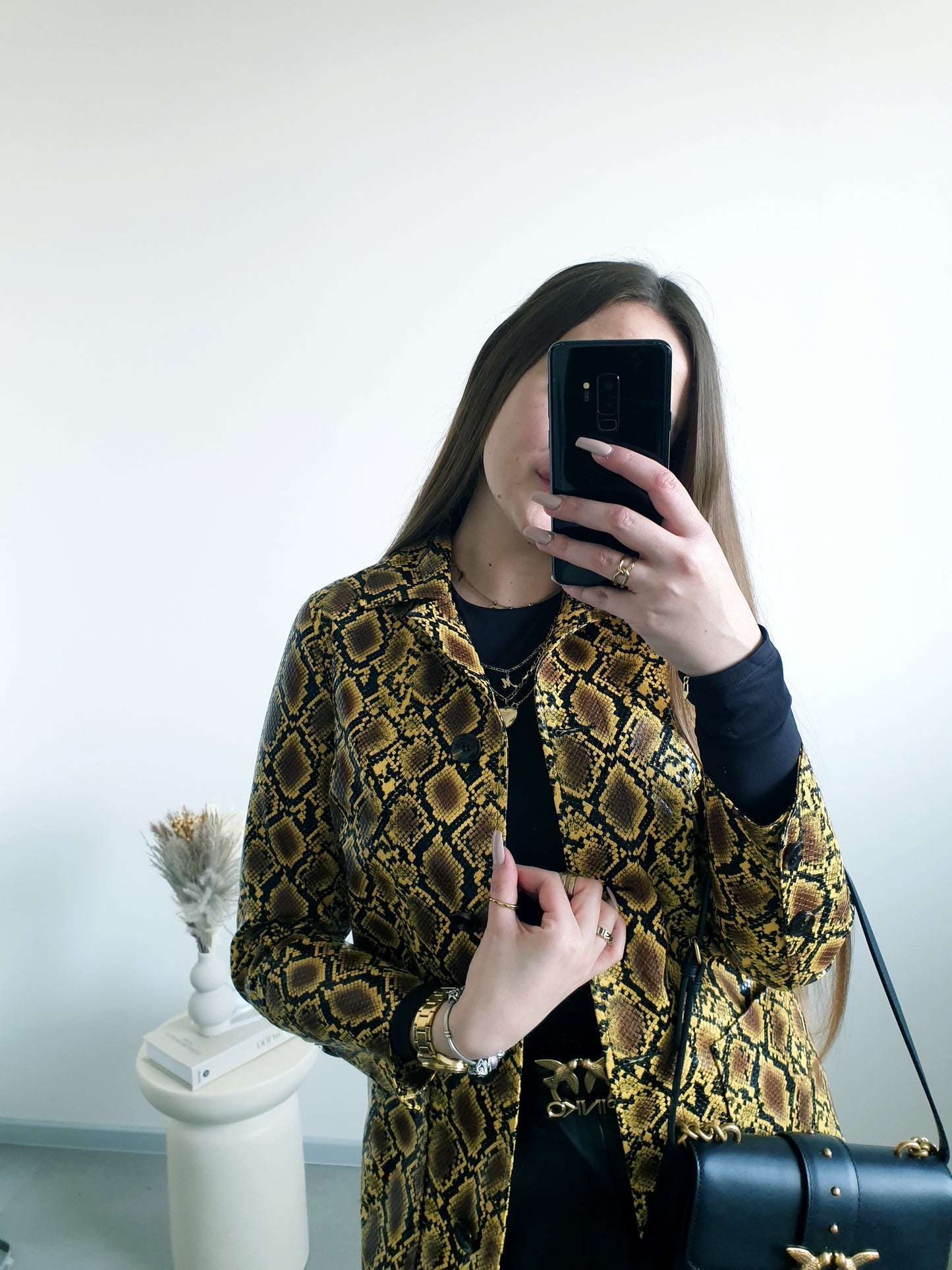 Extravagantný kabátik Topshop 32