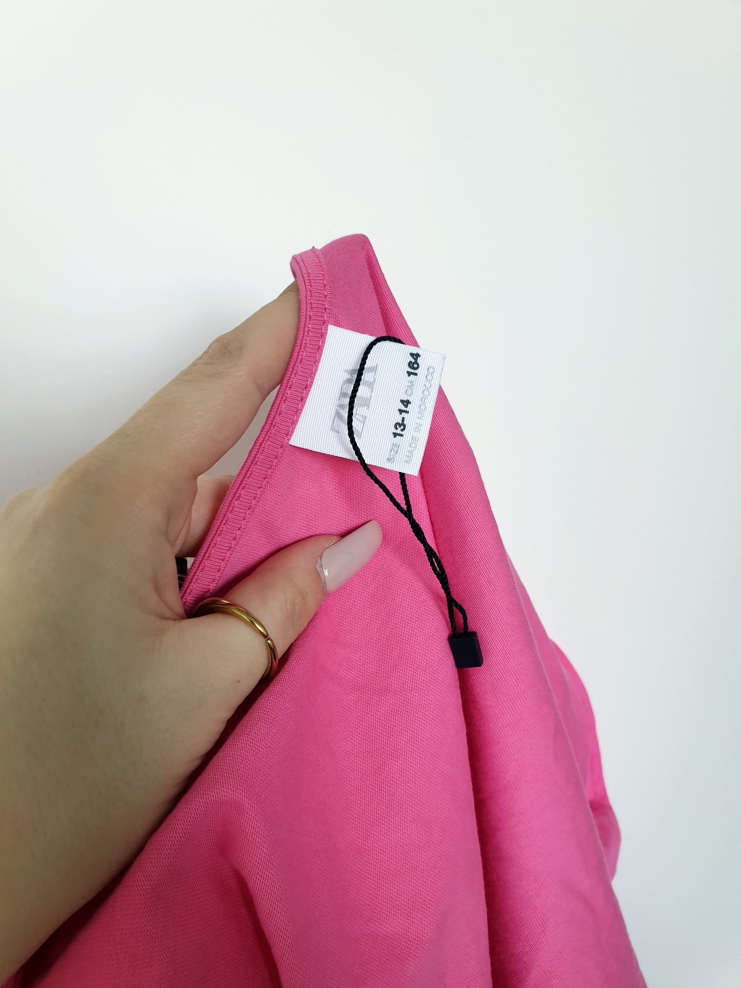ZARA top s volánmi XS