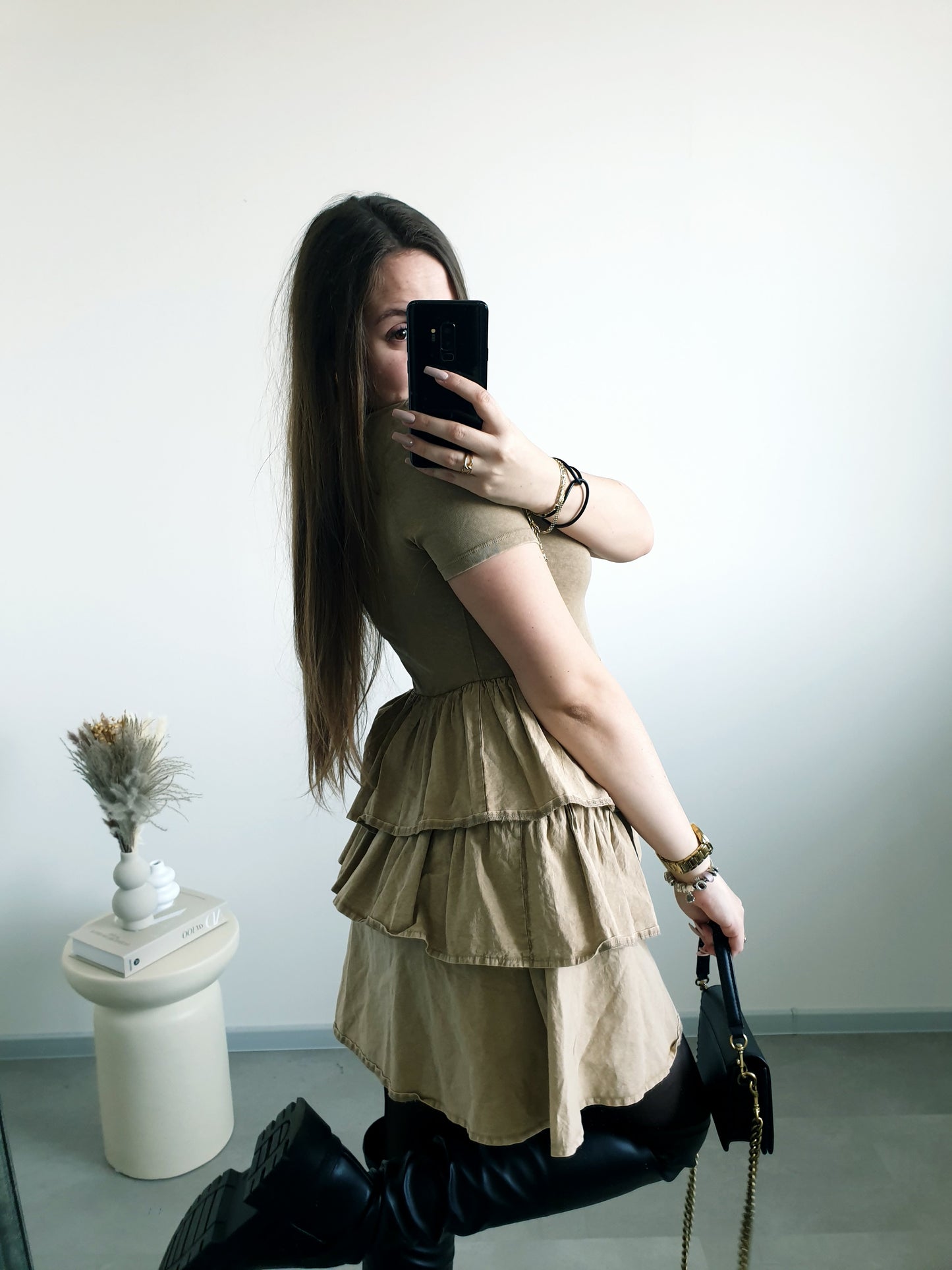 ZARA šaty s volánmi S