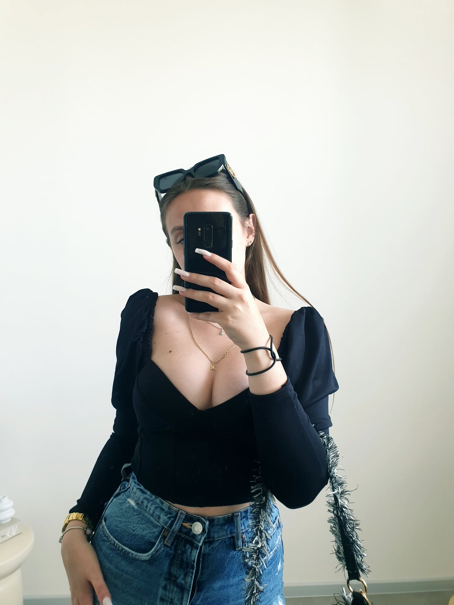 ZARA čierny top S