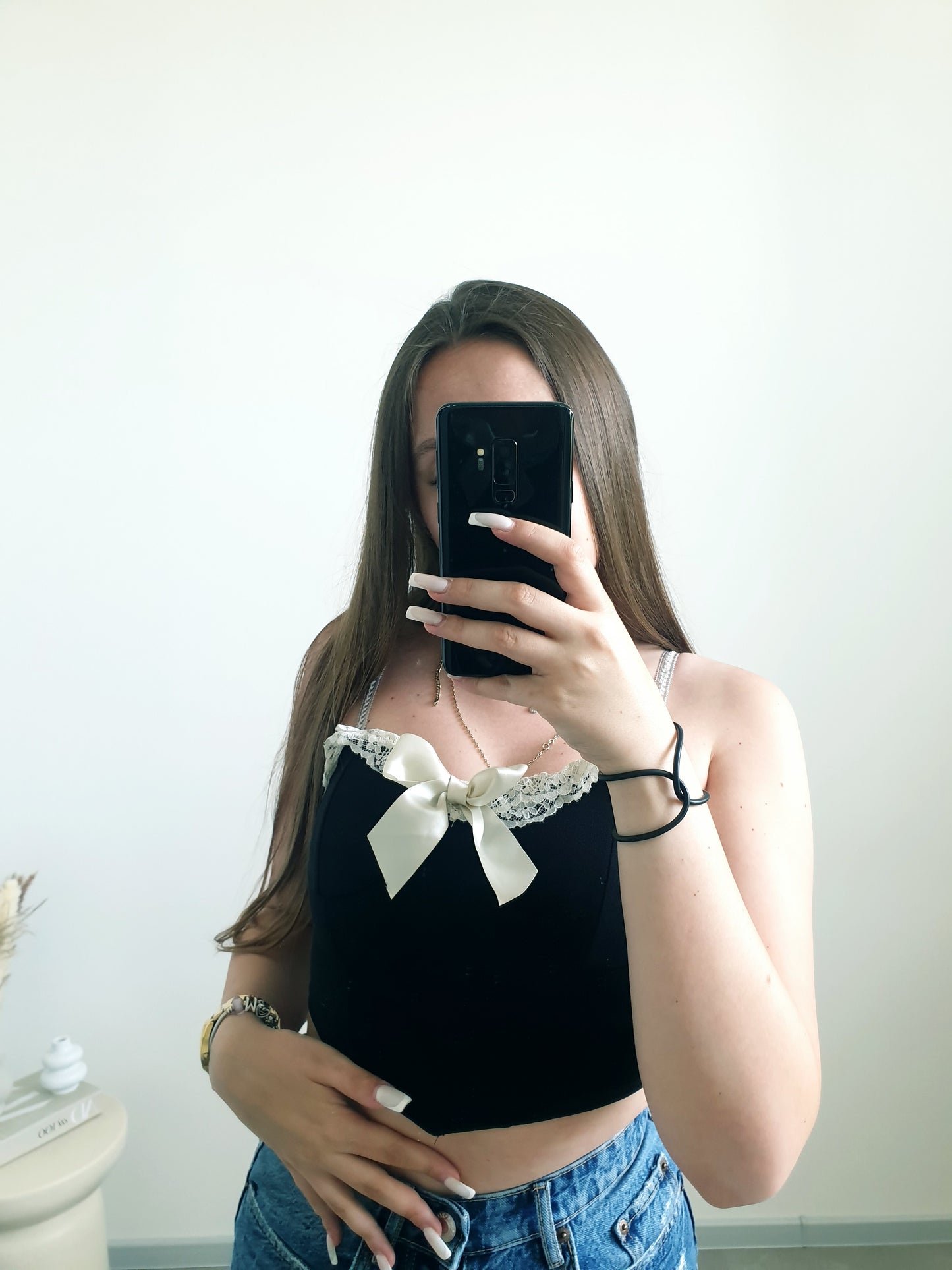 Top s mašličkou S