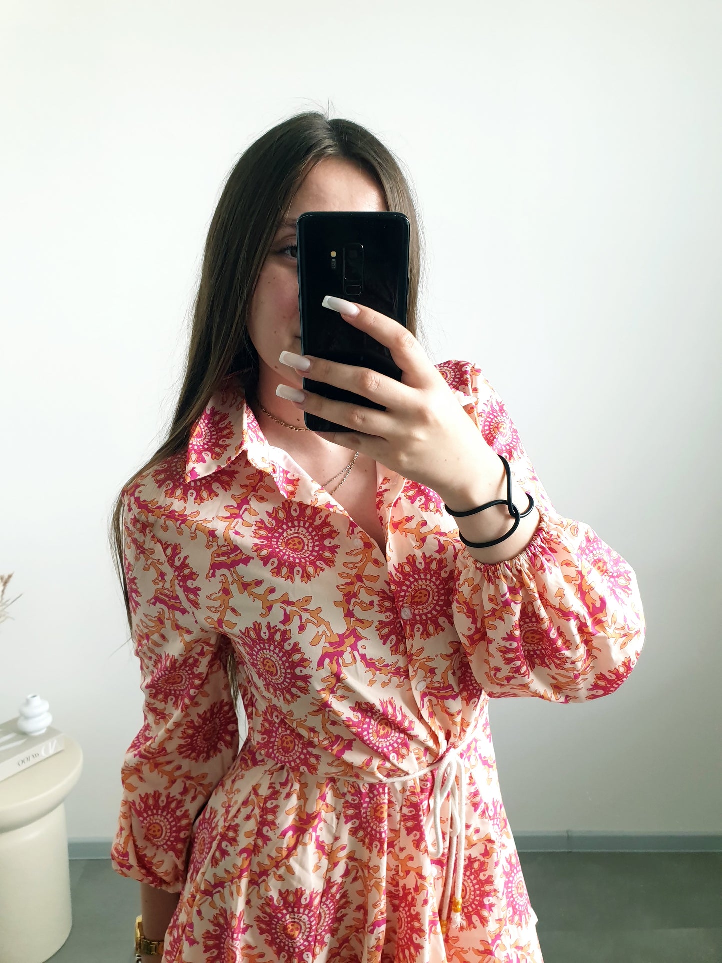 Košeľové šaty M/L