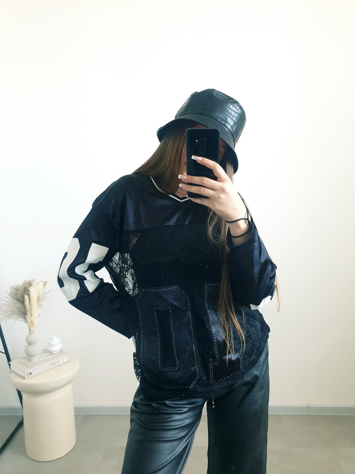 Oversize extravagantný top
