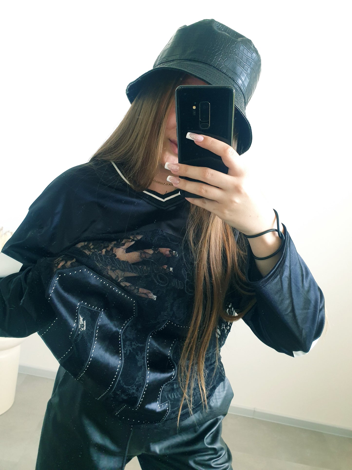 Oversize extravagantný top