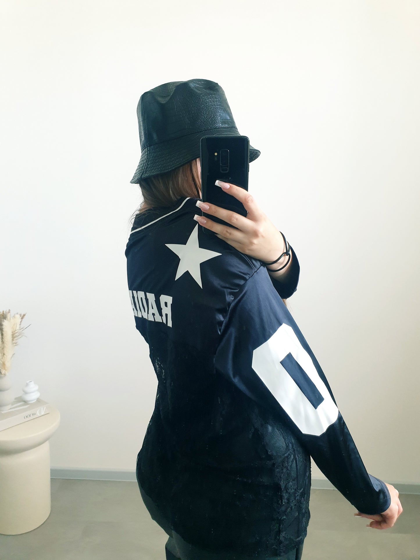 Oversize extravagantný top