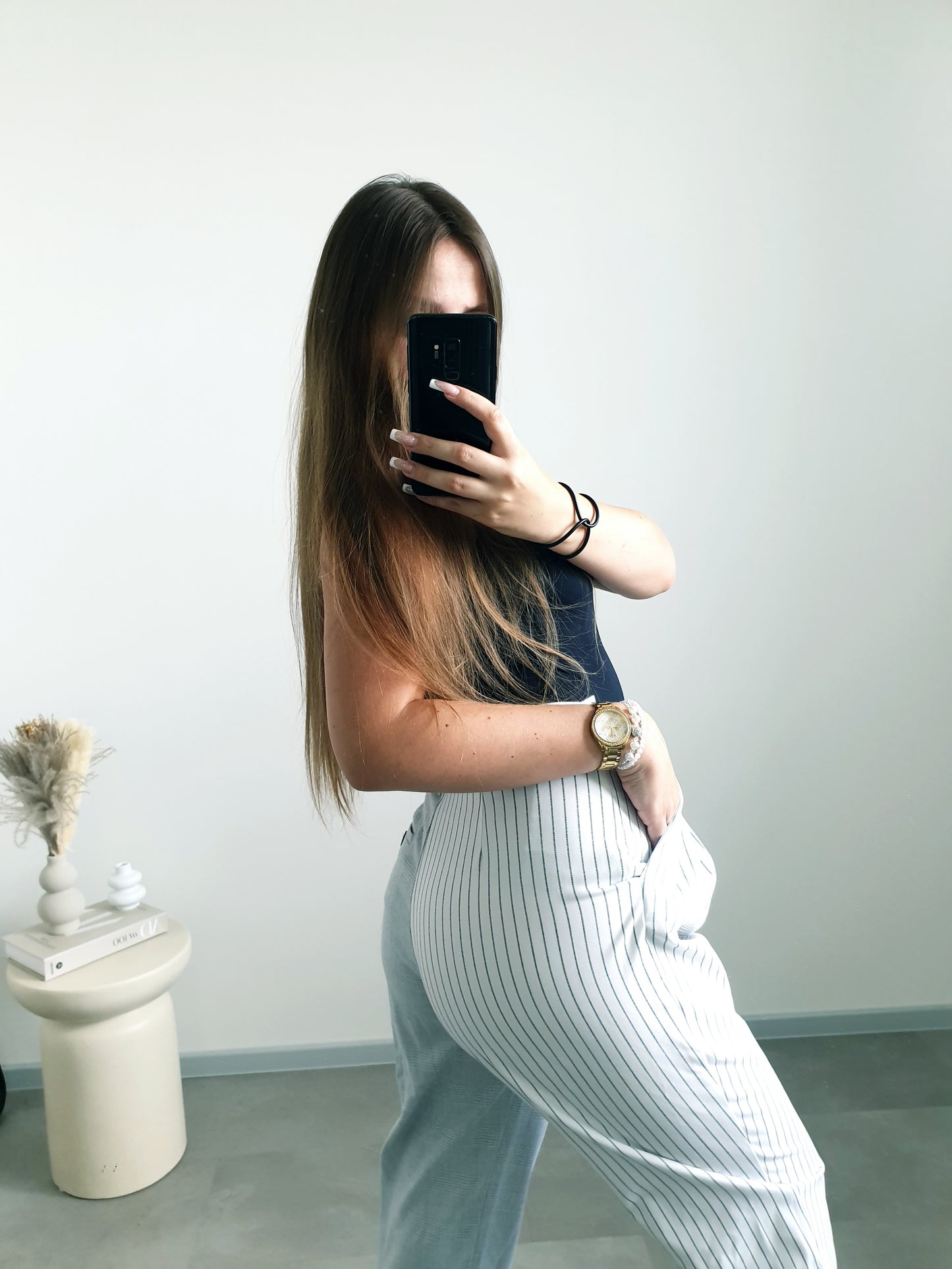 Bershka štýlové nohavice M/L