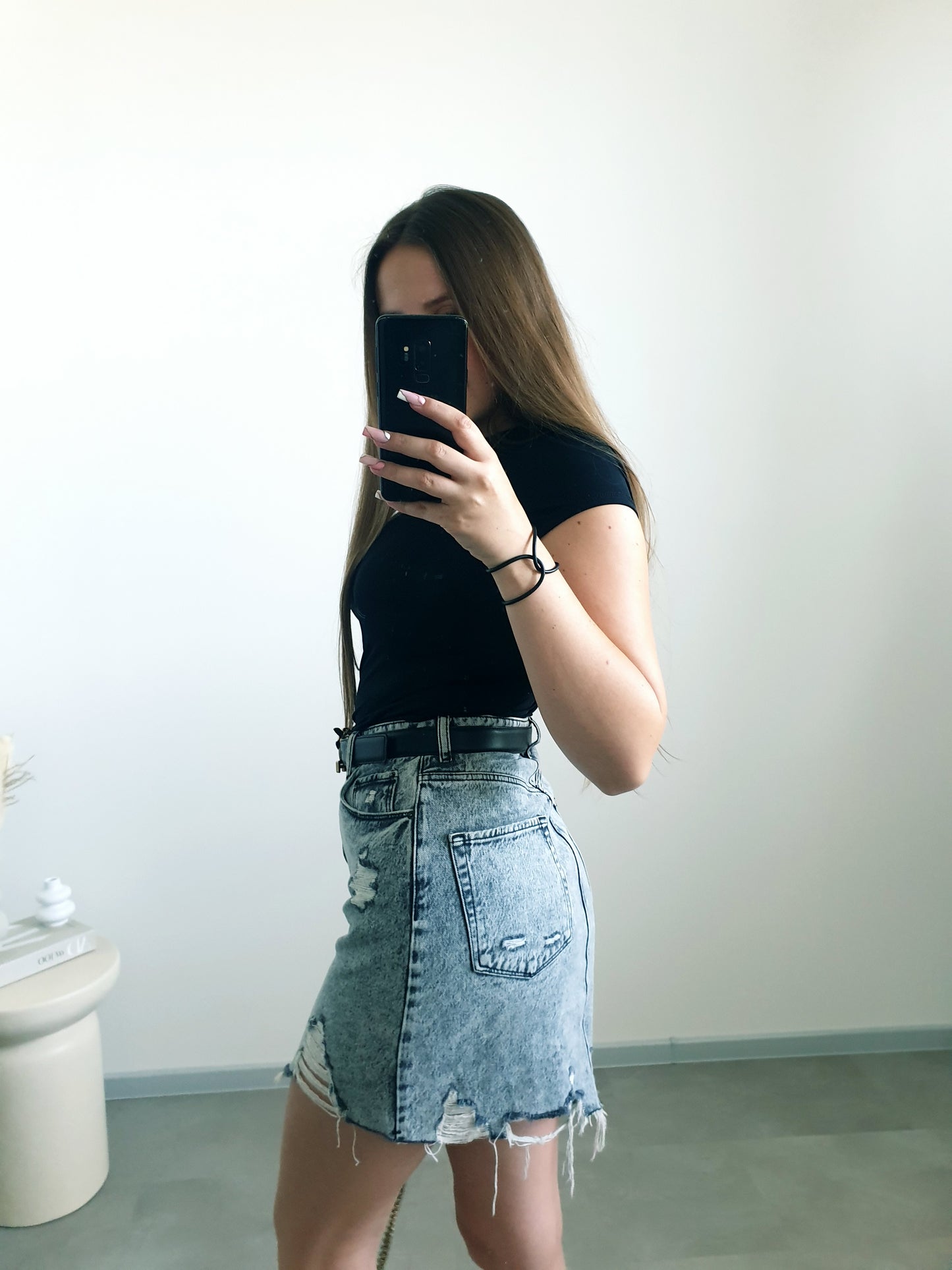 Rifľová sukňa 38