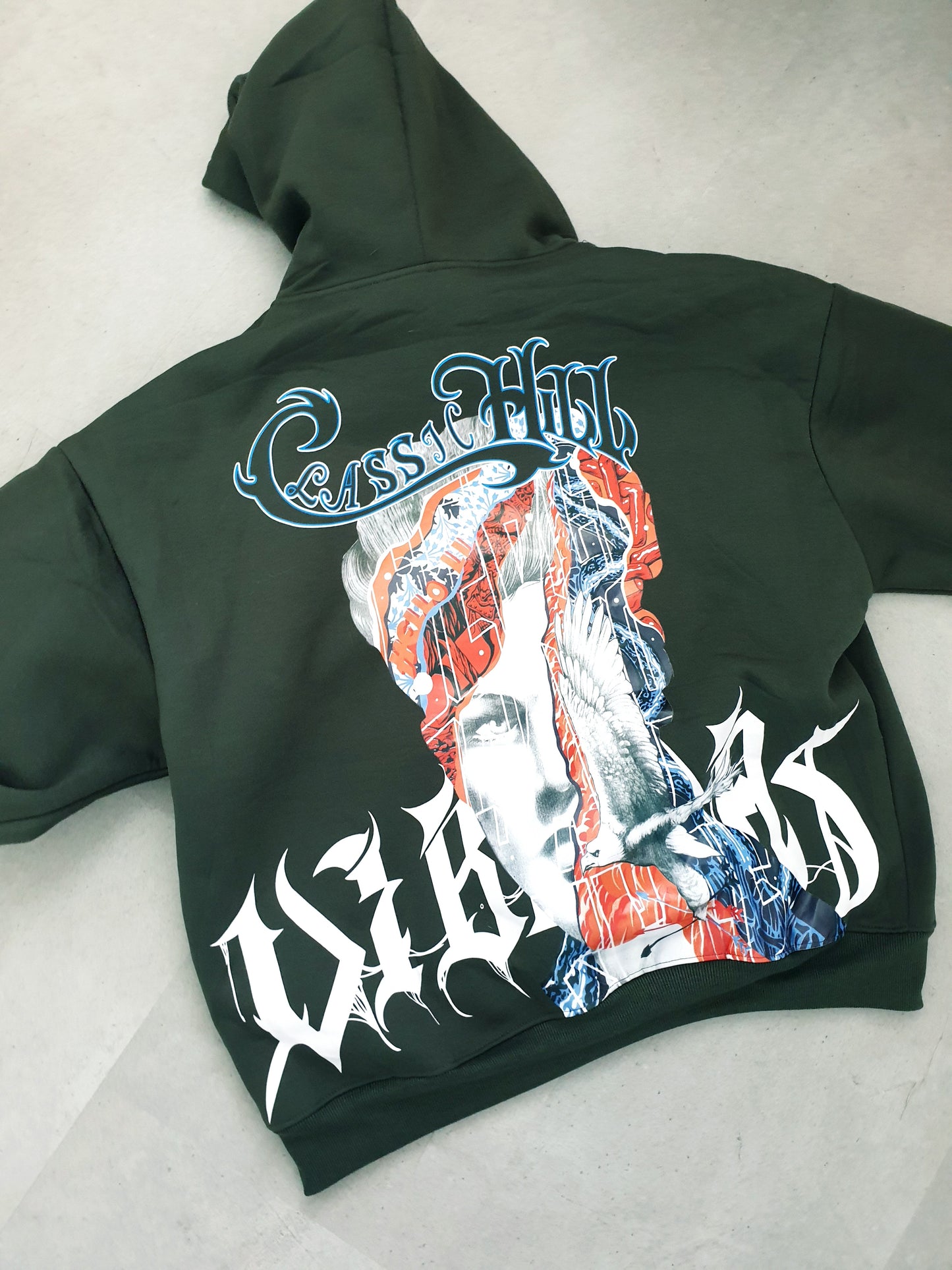 Ambitionfly oversize mikina