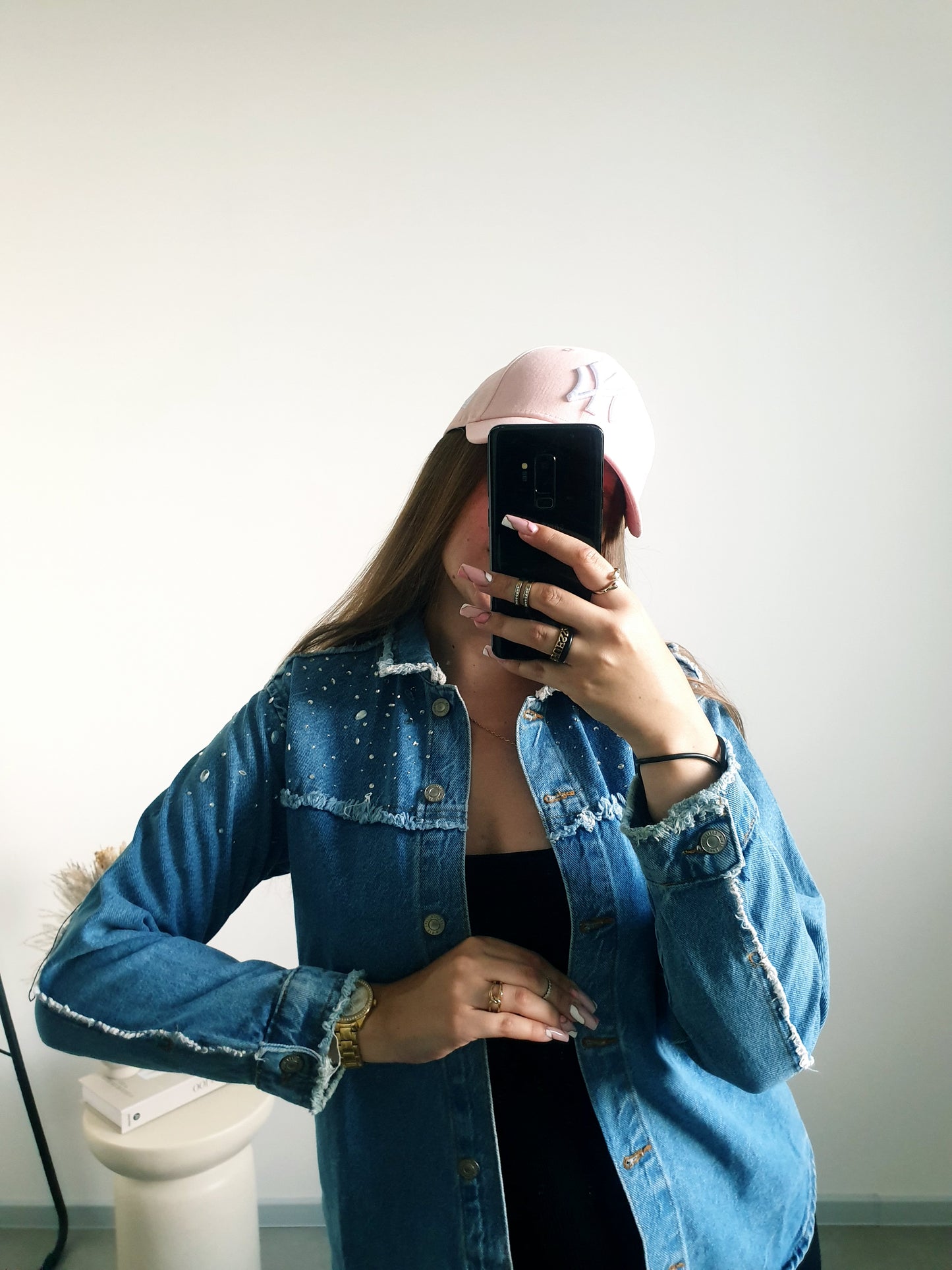ZARA rifľová bundička/košeľa XS