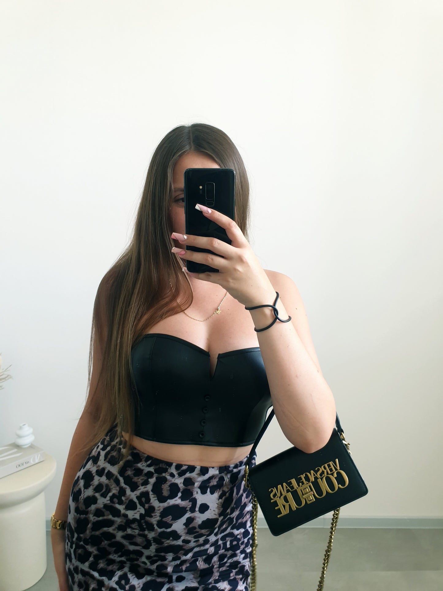 Intimissimi koženkový top M