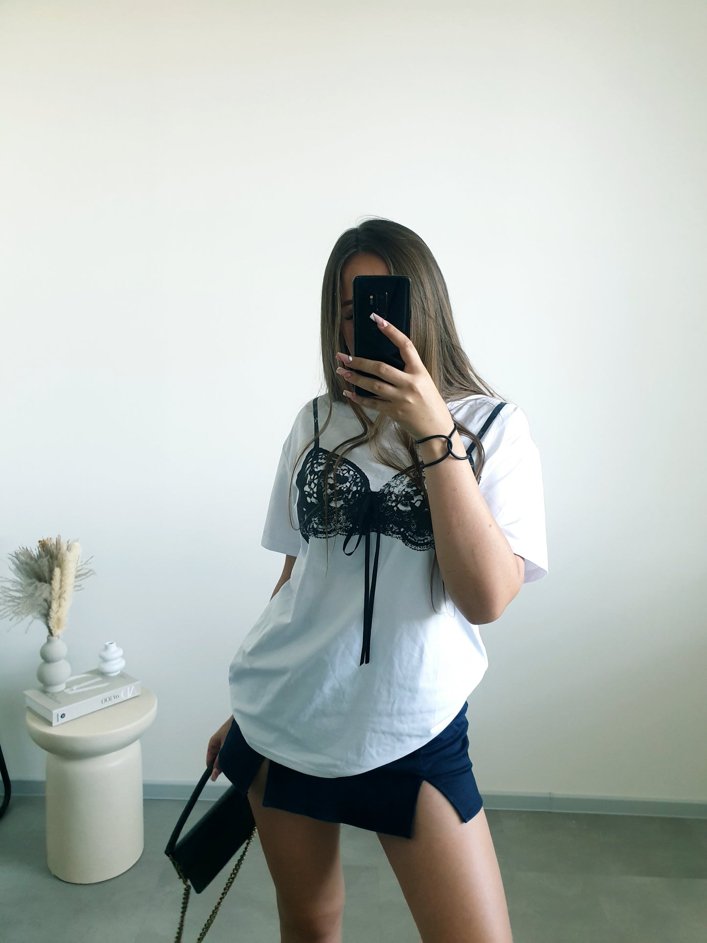 Štýlové oversize tričko M