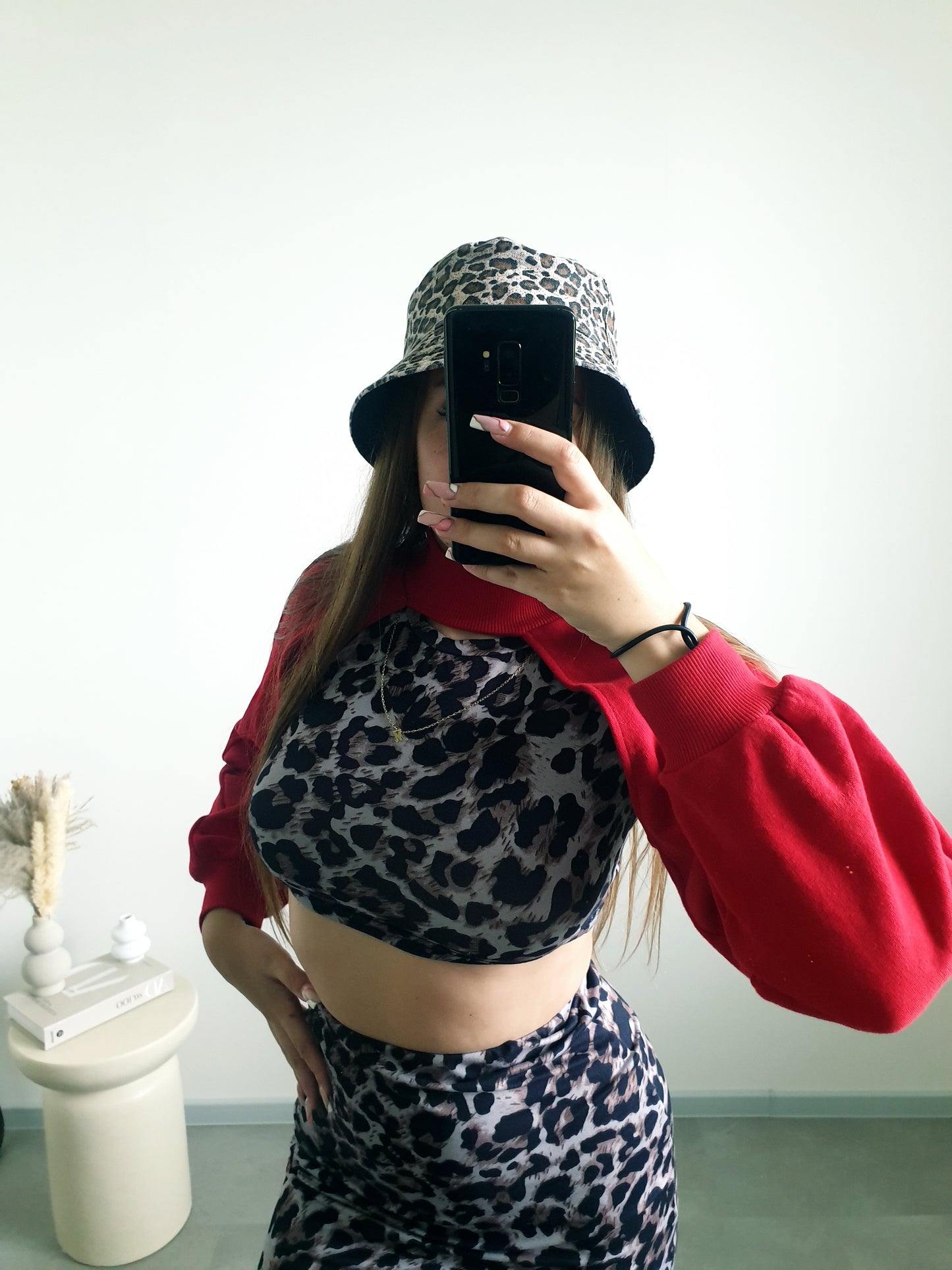ZARA červený top M