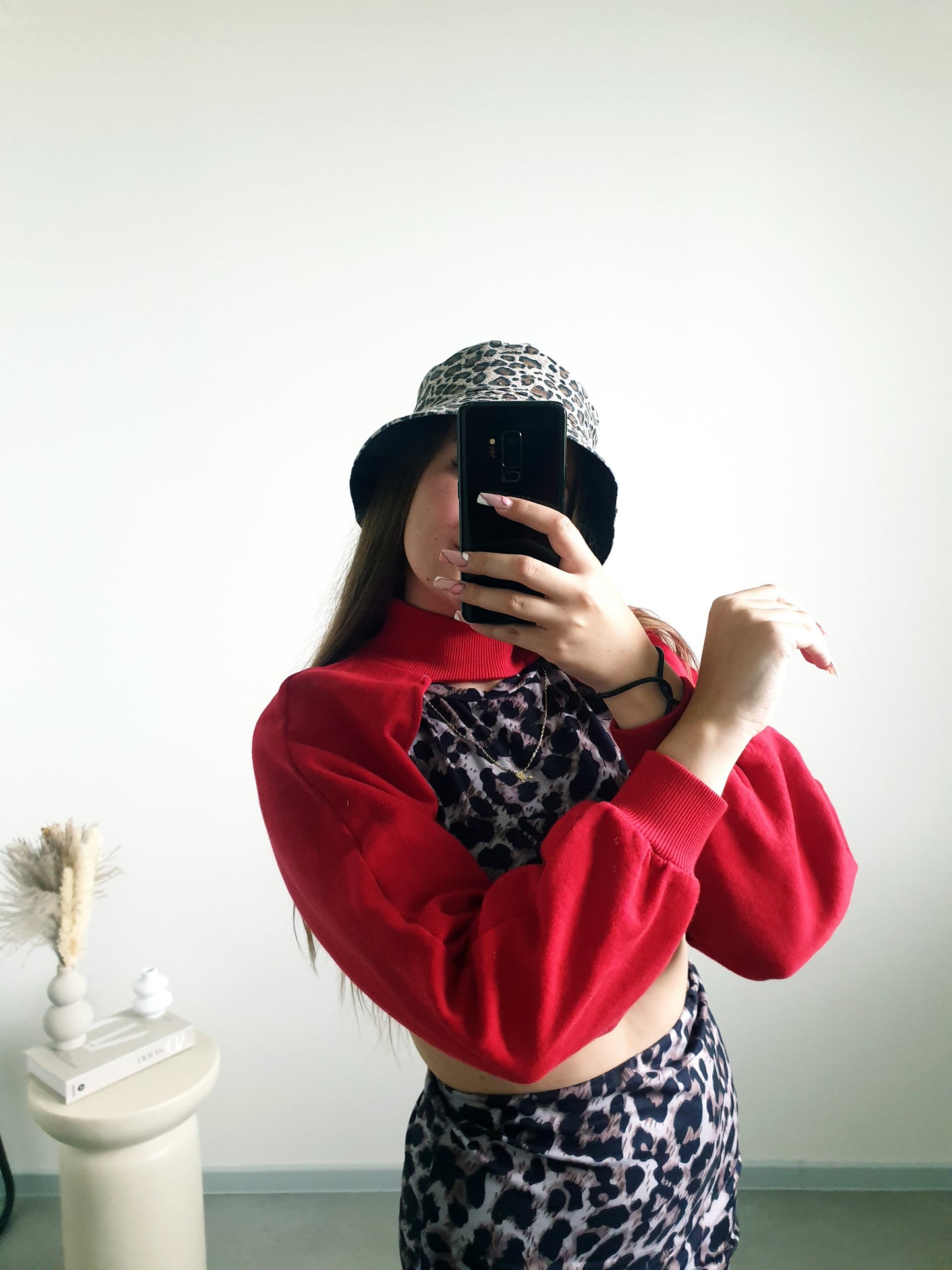 ZARA červený top M