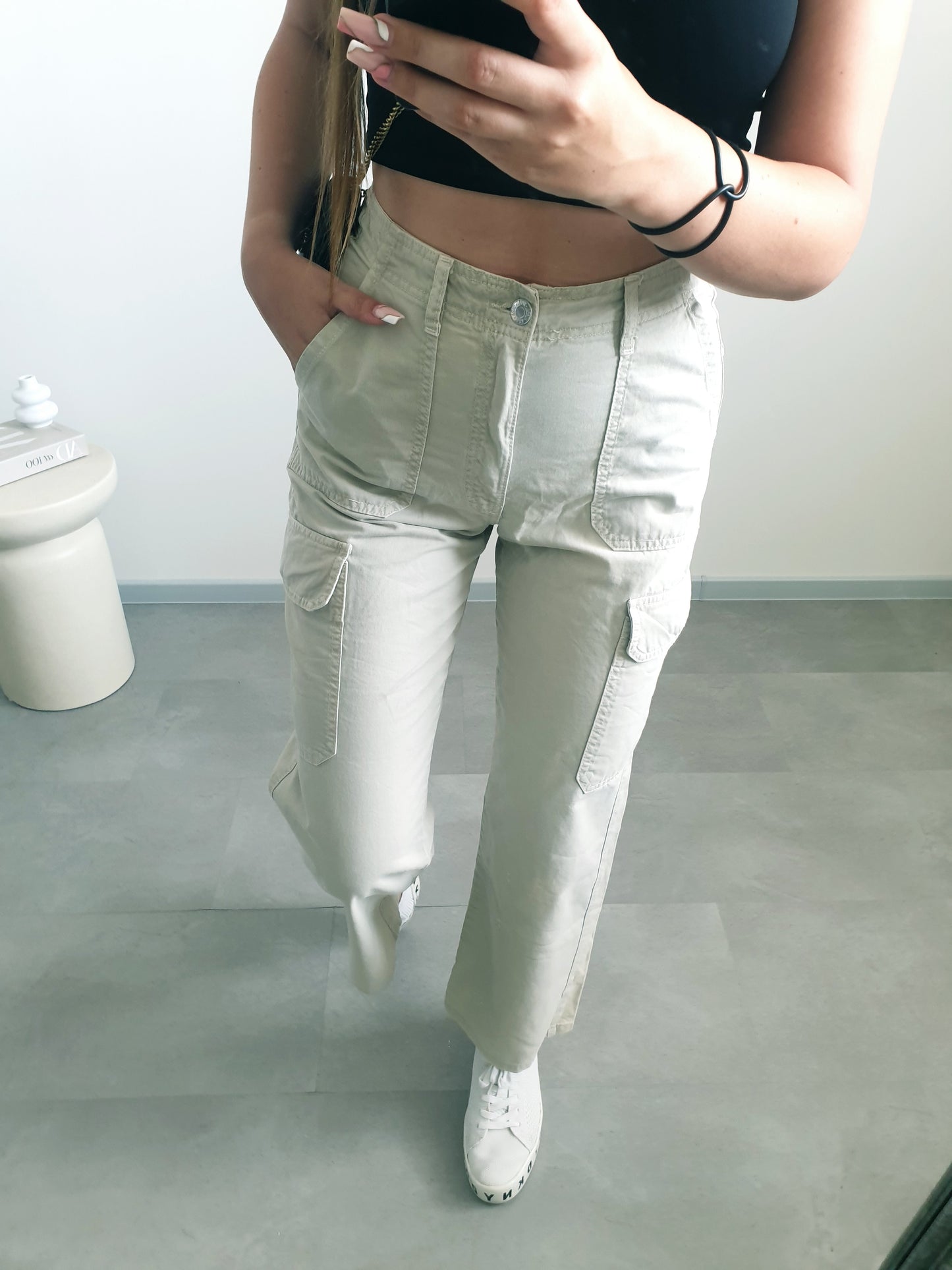 ZARA cargo nohavice S/M