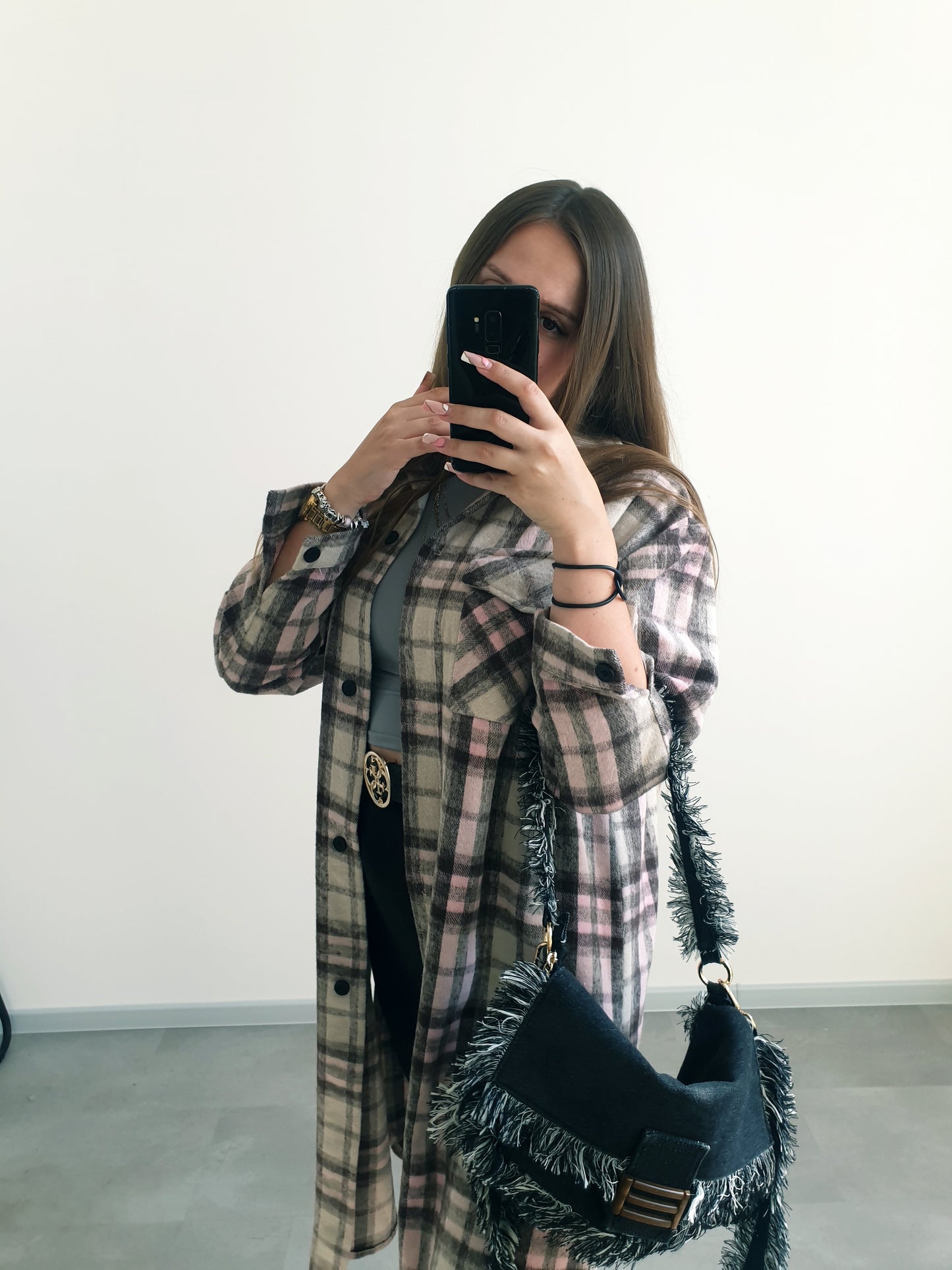 Košeľová bundička S/M