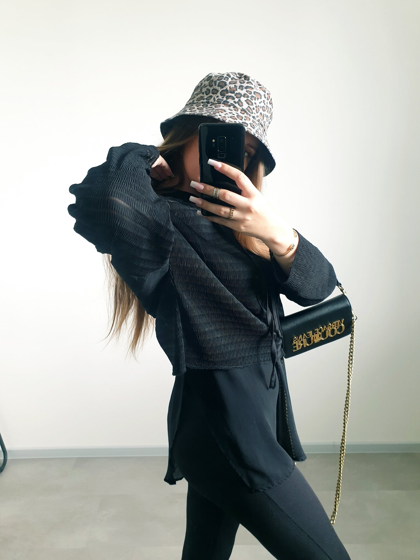 ZARA čierny top M