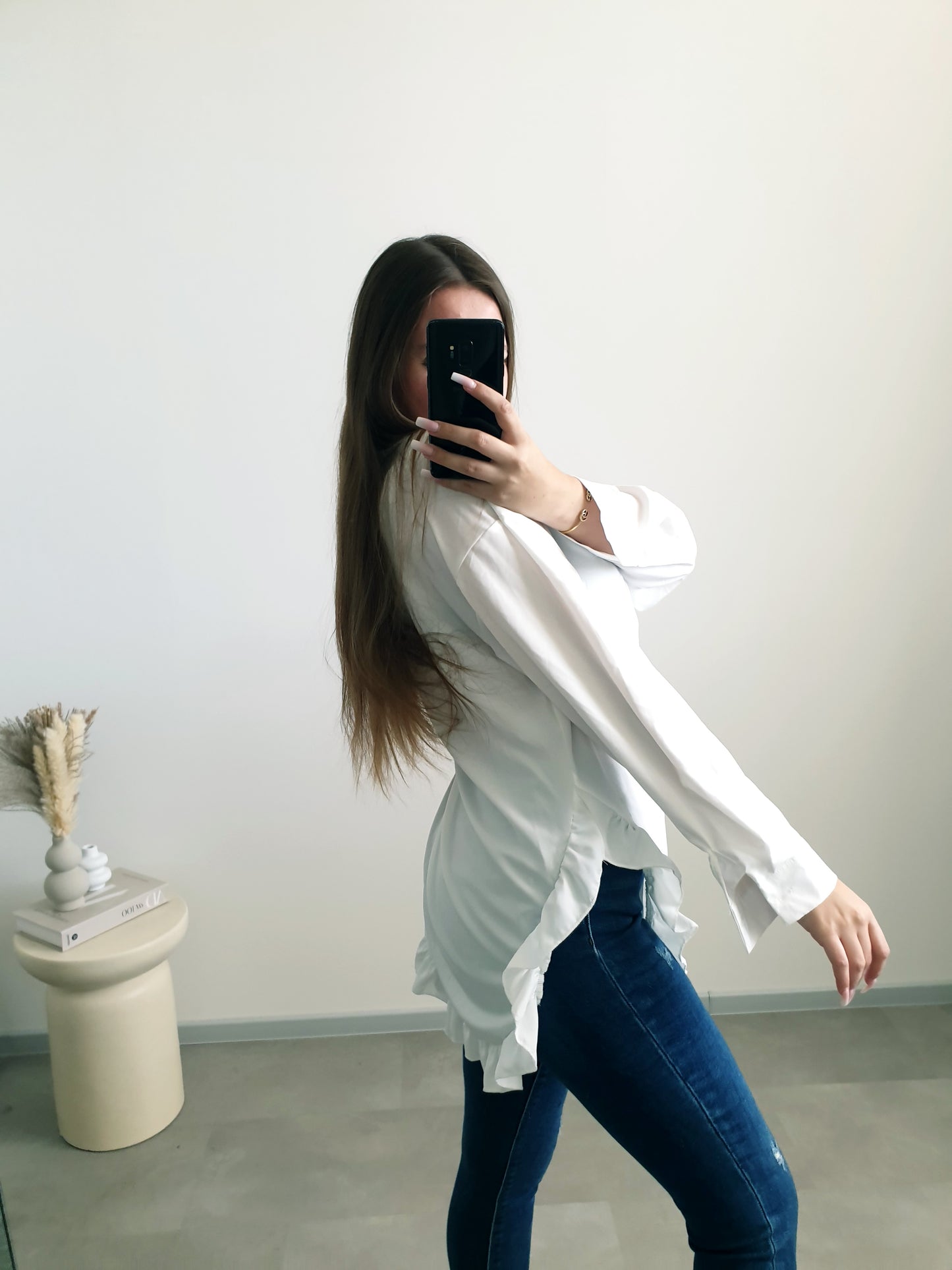 Biela blúzka M/L