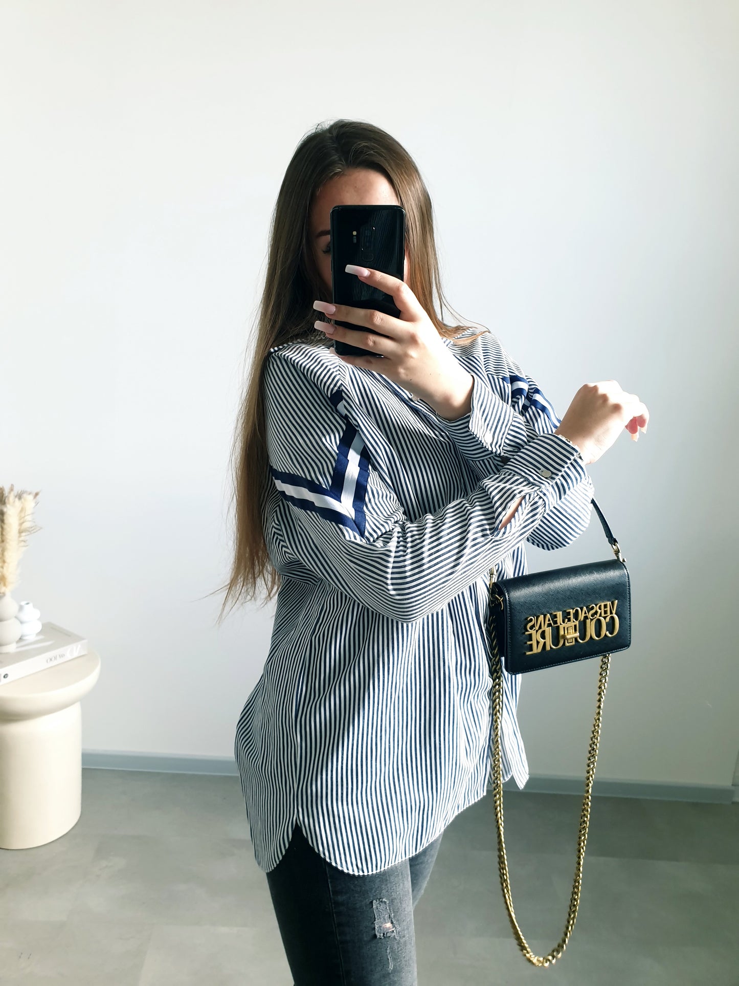 Oversize košeľa S