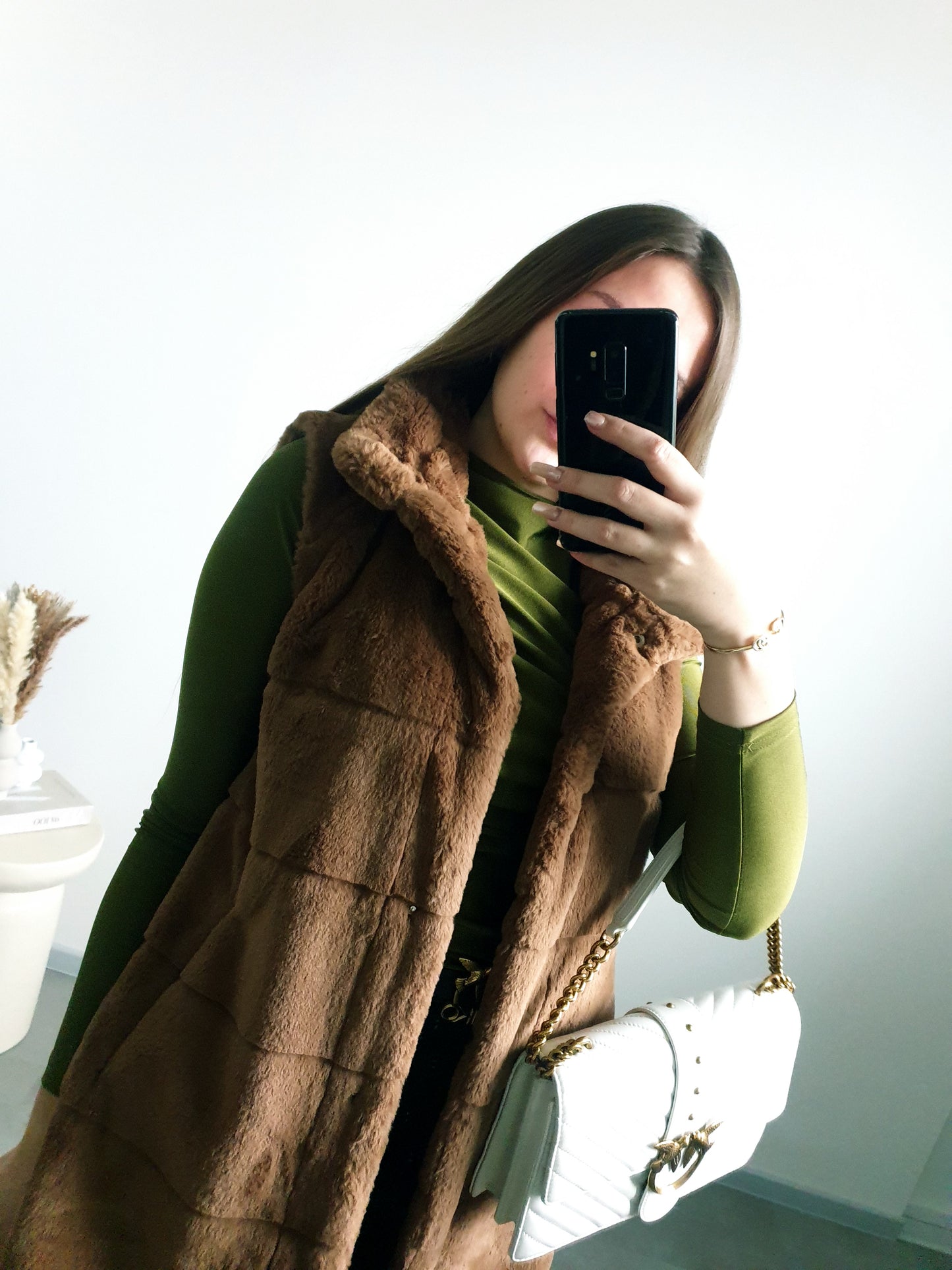 Kožušinová vesta Monari M/L