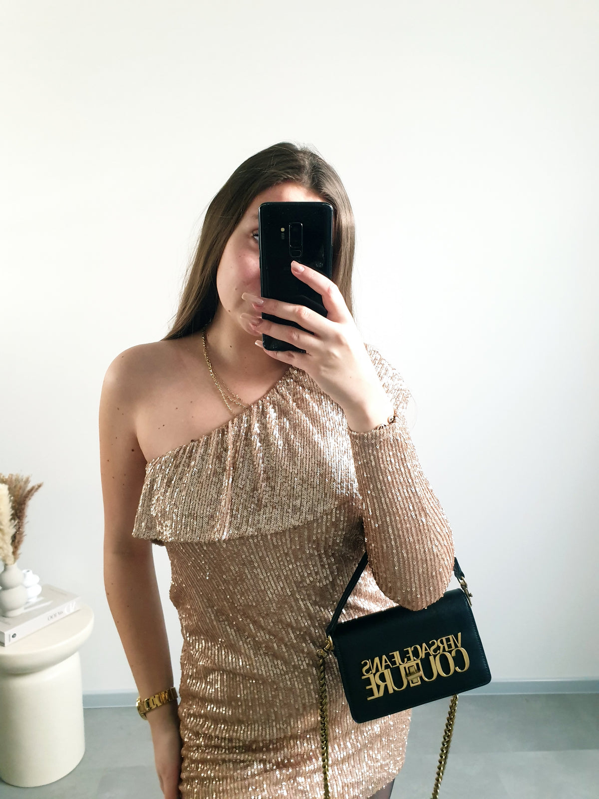 ZARA flitrované šaty S