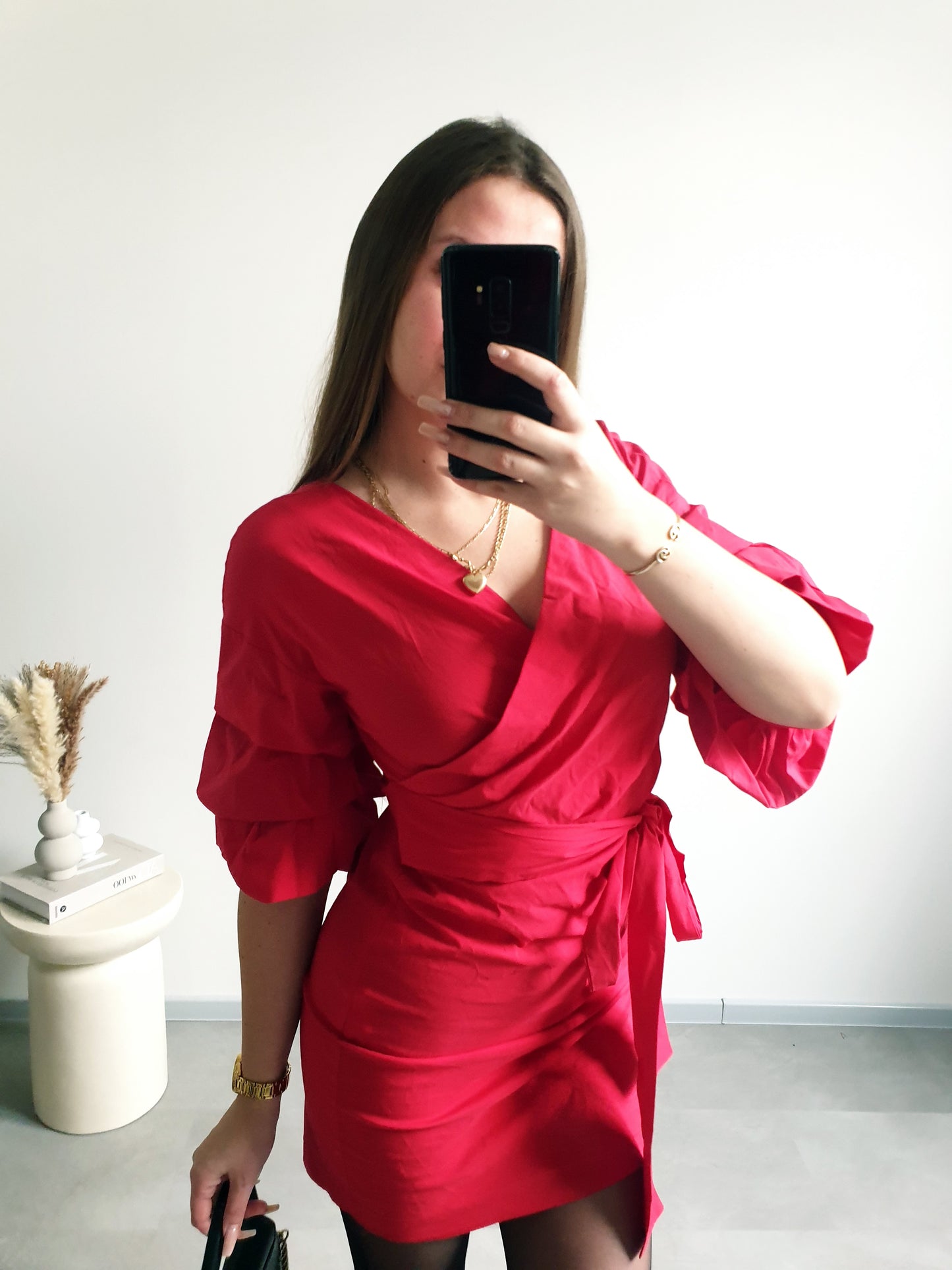 Červené ZARA šaty S