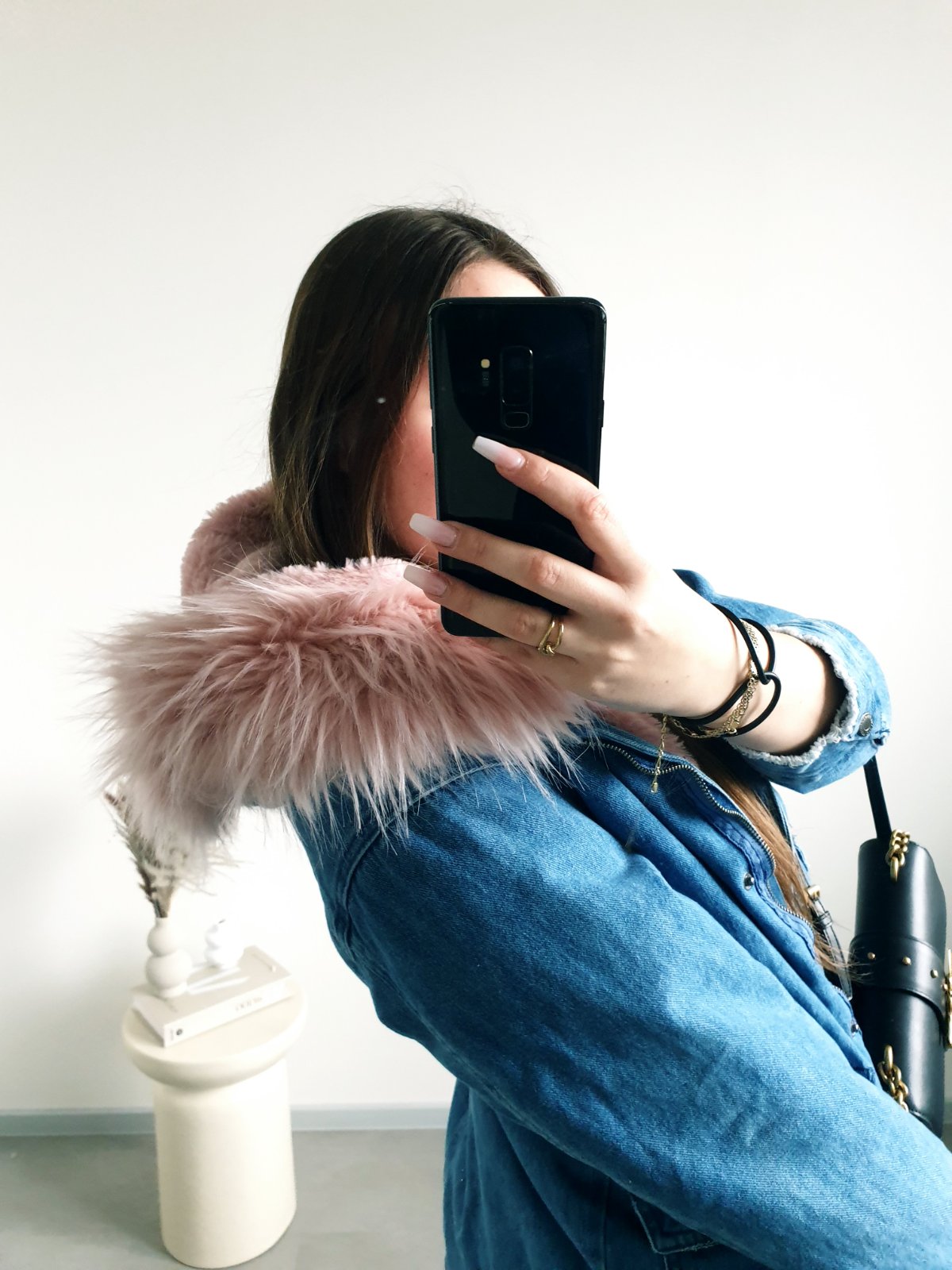 ZARA bundička s kožušinou XS