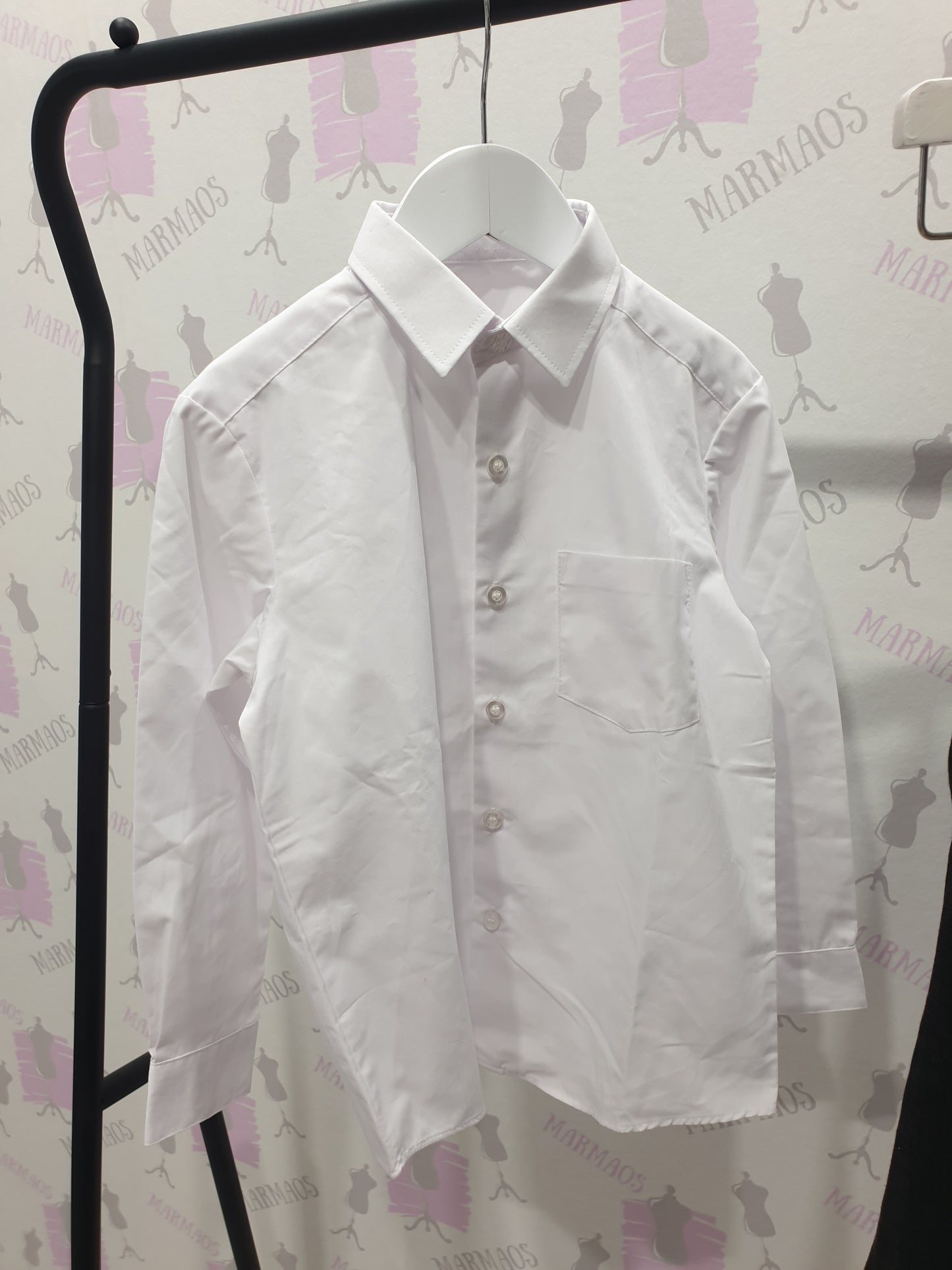 Biela košeľa + elegantné gate 110/116