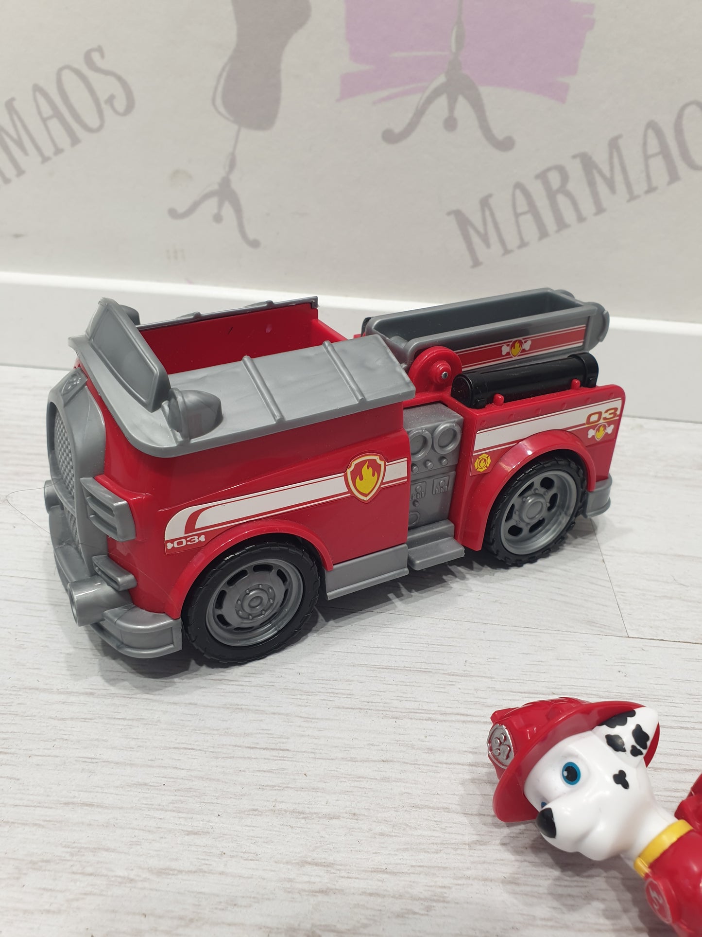 Marshall Paw Patrol s hasičským autom